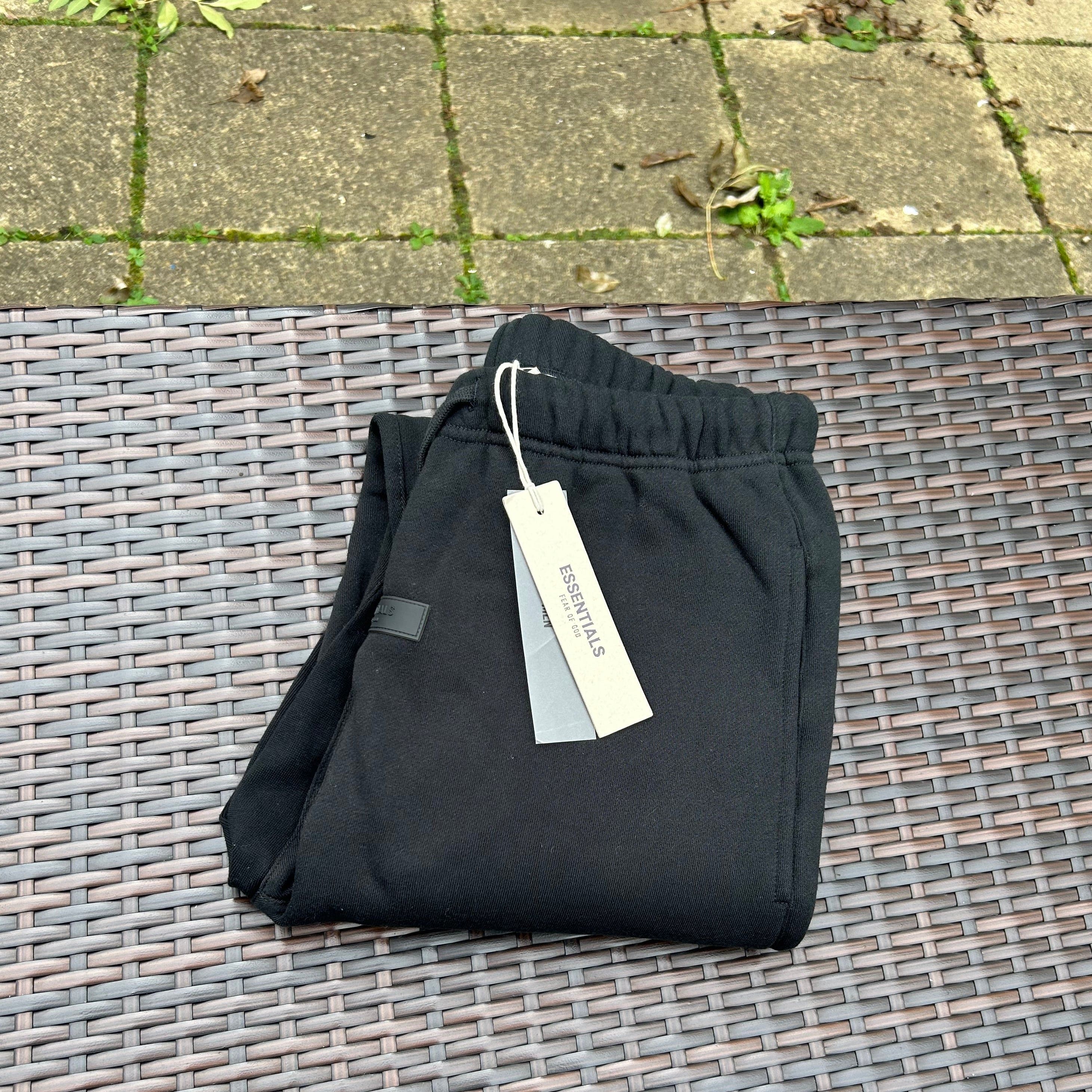 Fear Of God Essentials Black "SS22" Tracksuit