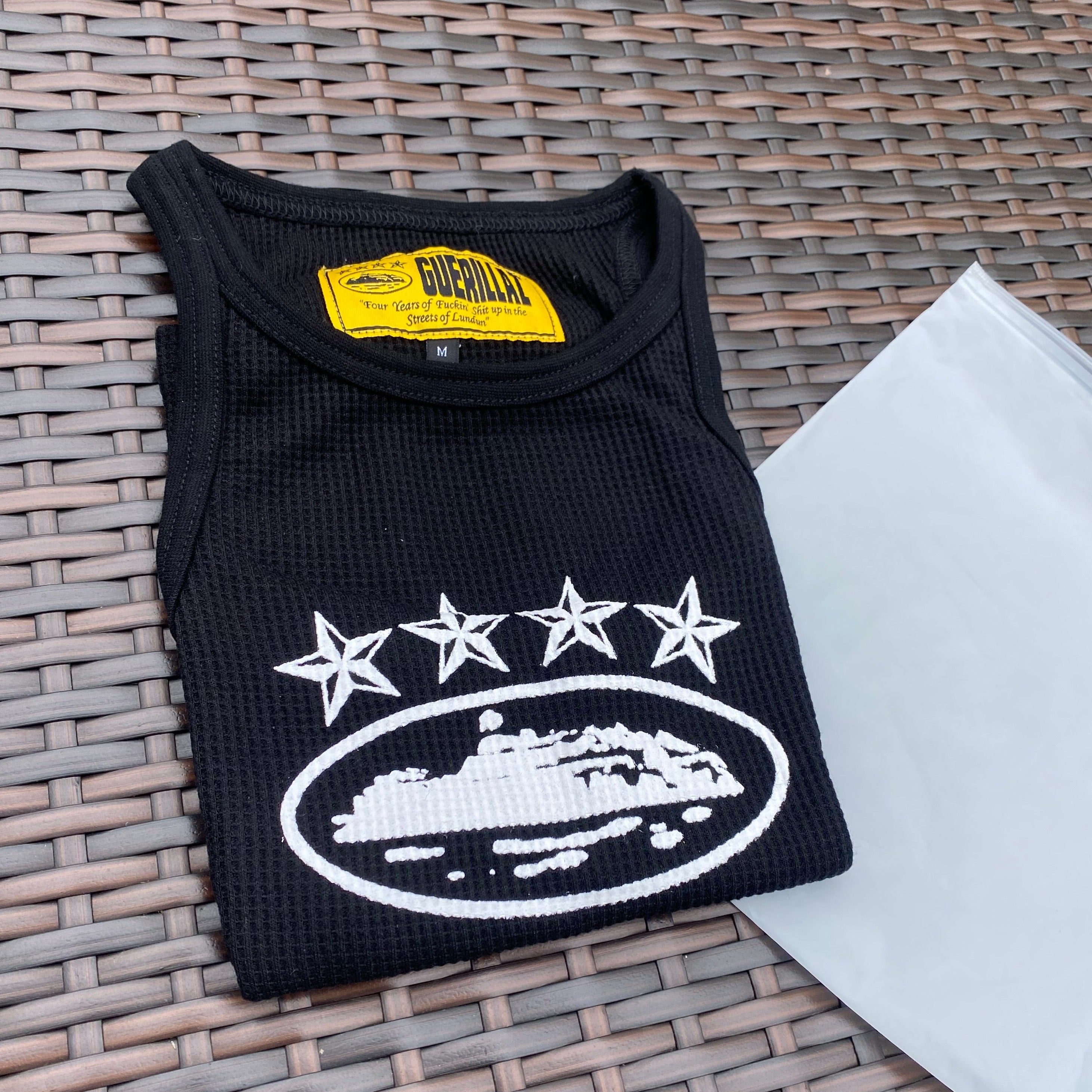 Corteiz Black/White "Allstarz" Vest