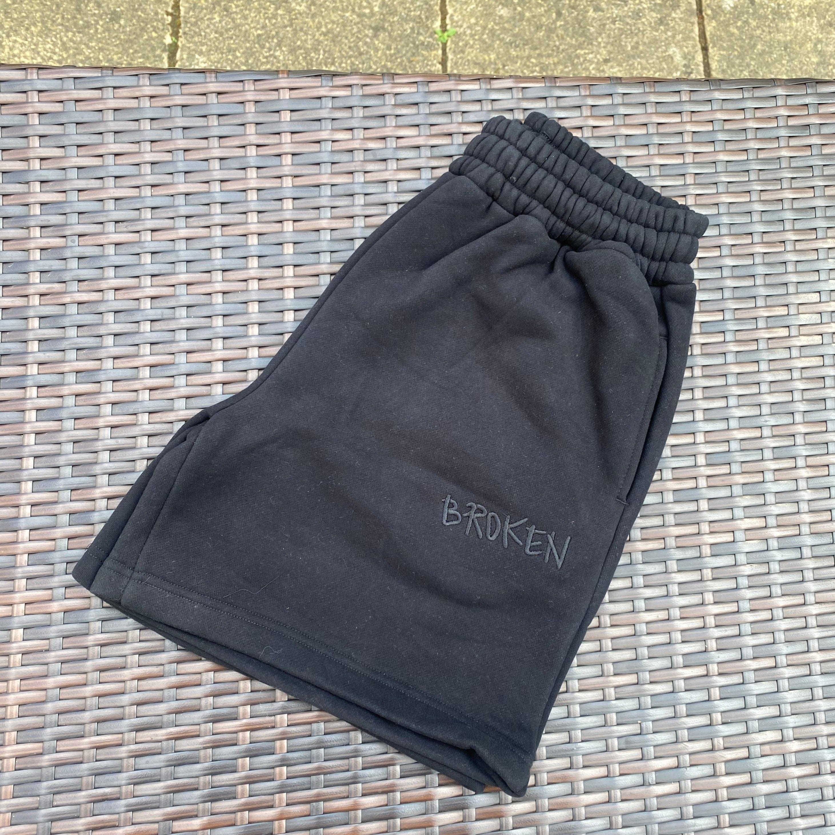Broken Planet Black Shorts