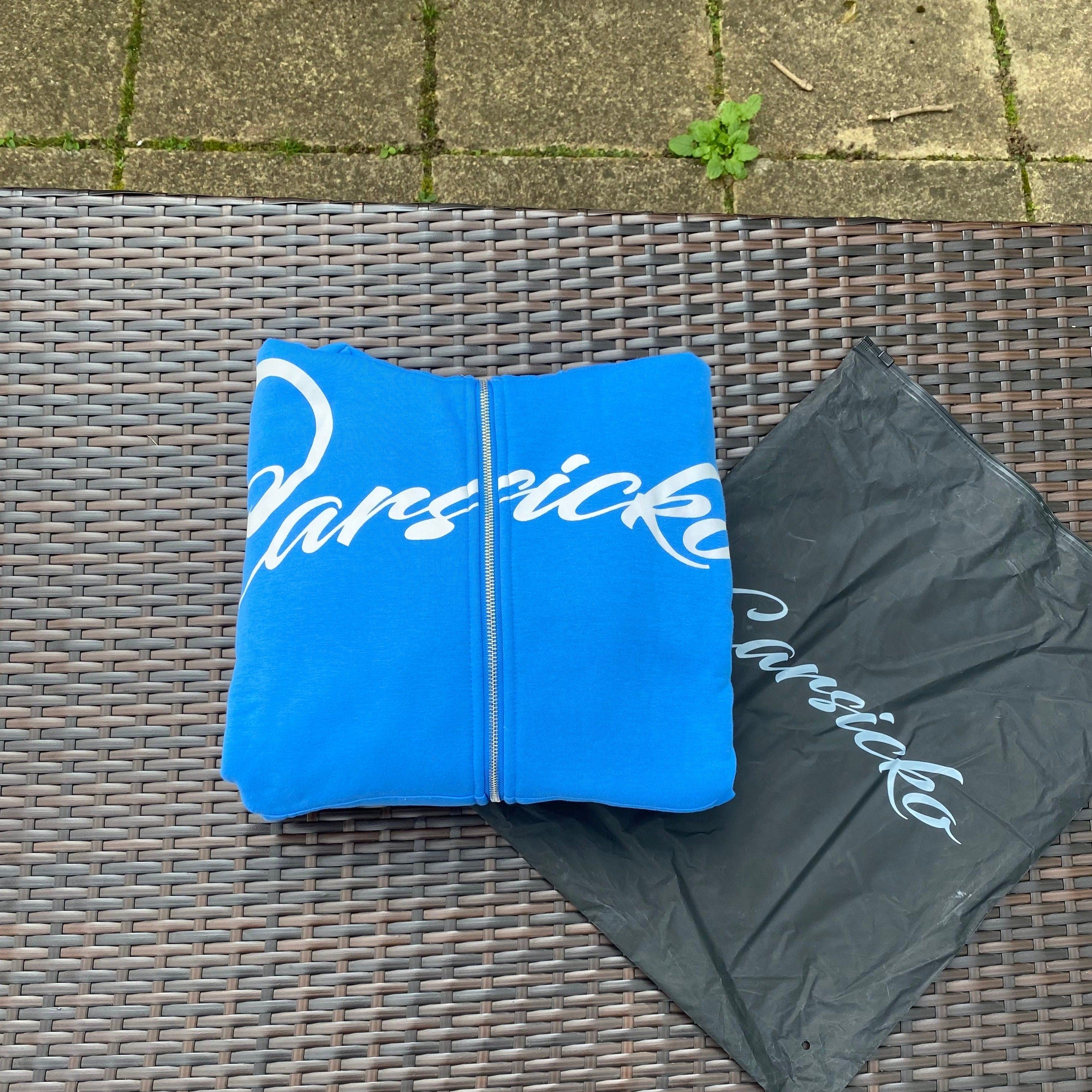Carsicko Blue "Love Spread" Hoodie