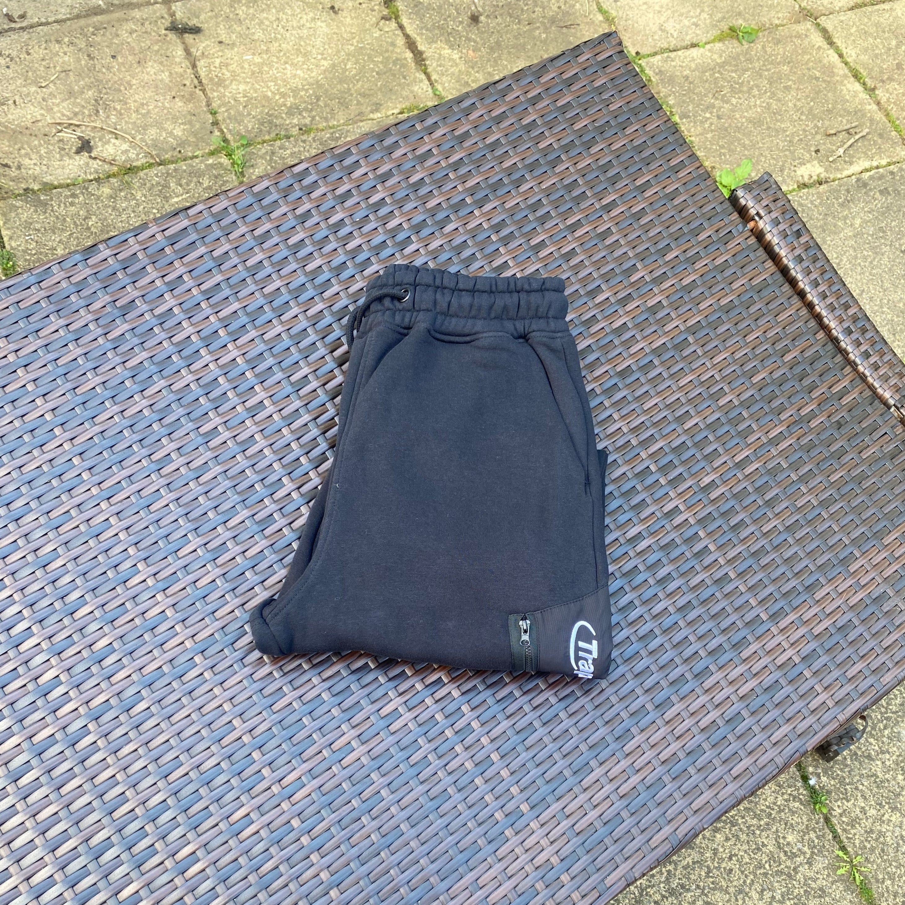 Trapstar Black "Hyperdrive" Pocket Tracksuit