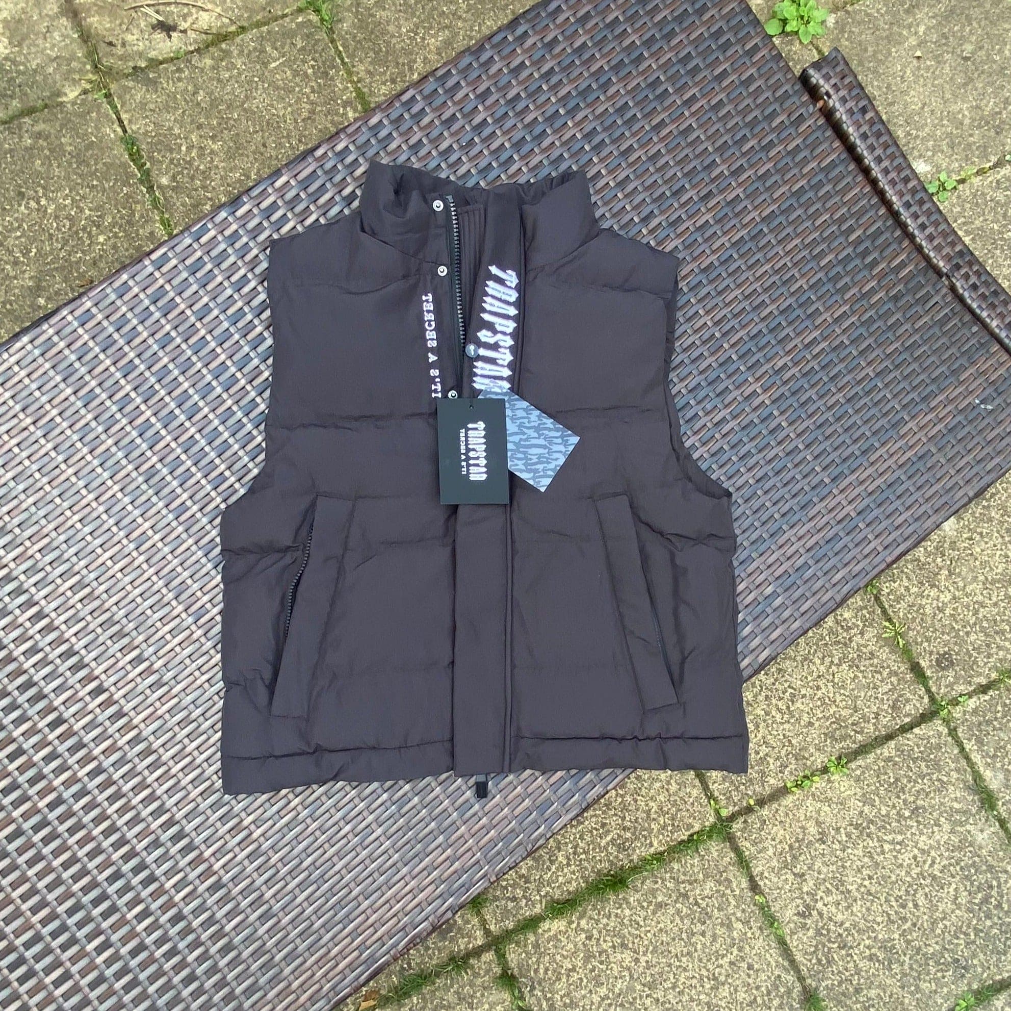 Trapstar Black "Decoded" Gilet