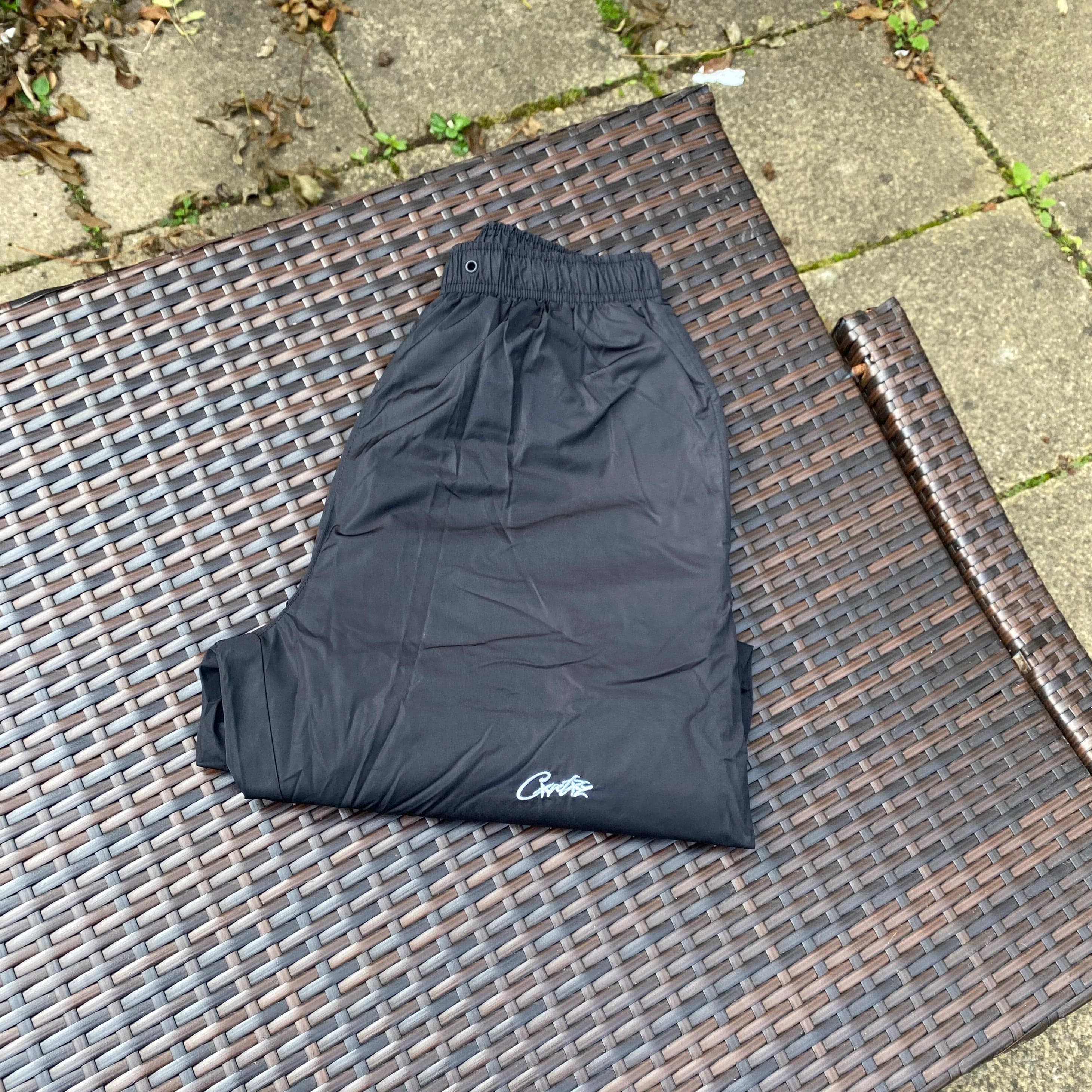 Corteiz Black "Megashuku" Joggers