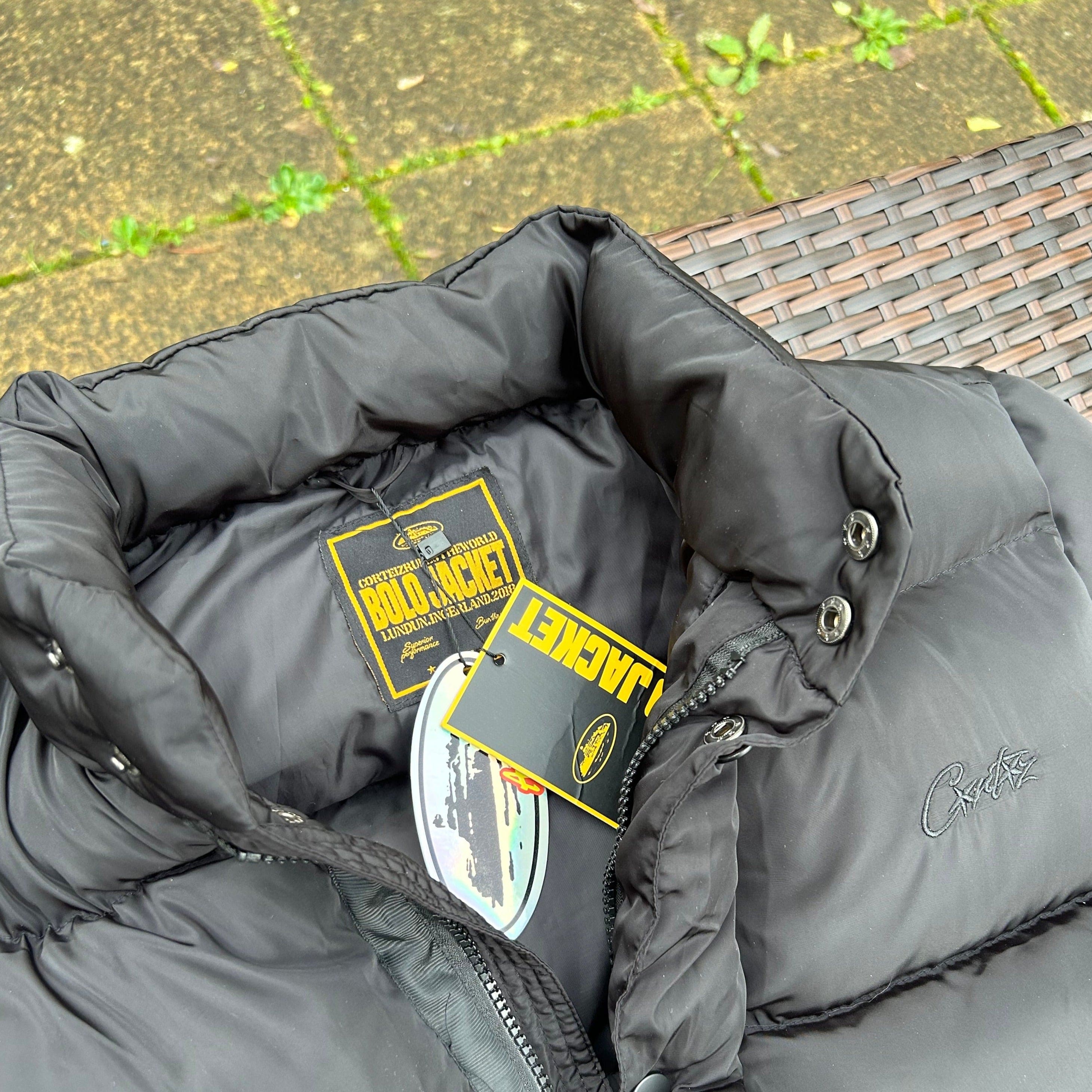 Corteiz Blackout "Bolo" Puffer Jacket