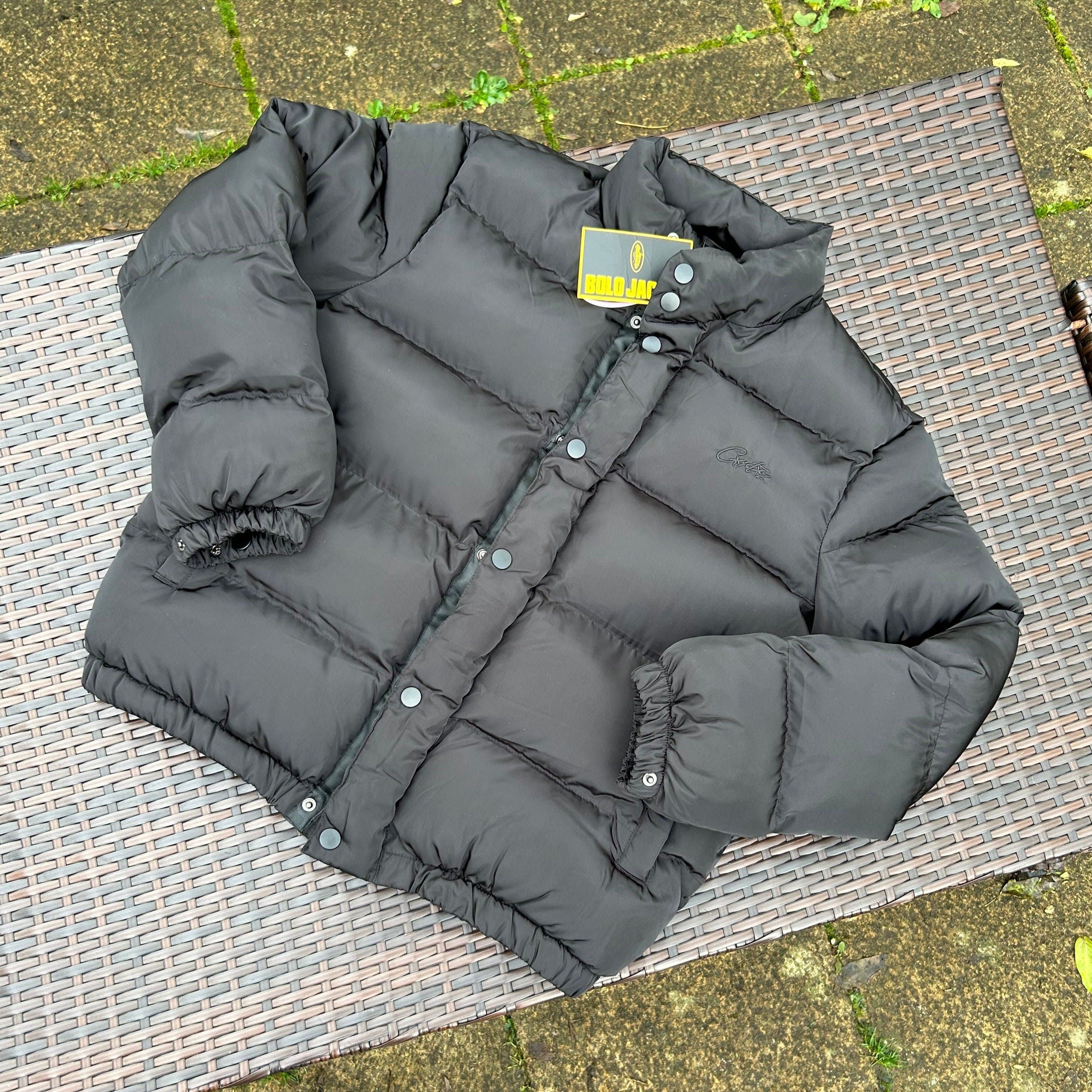 Corteiz Blackout "Bolo" Puffer Jacket