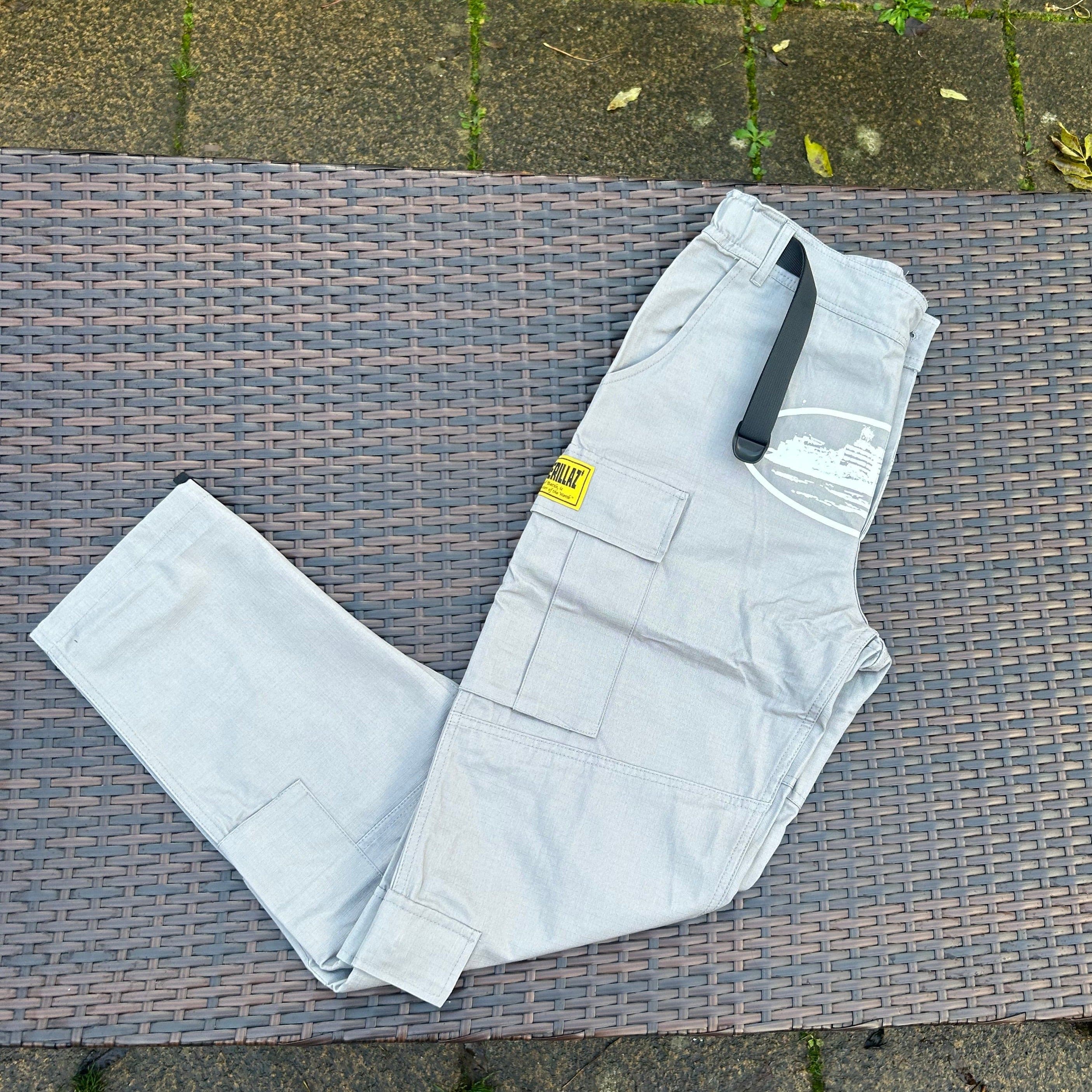 Corteiz Grey Guerilla Cargos