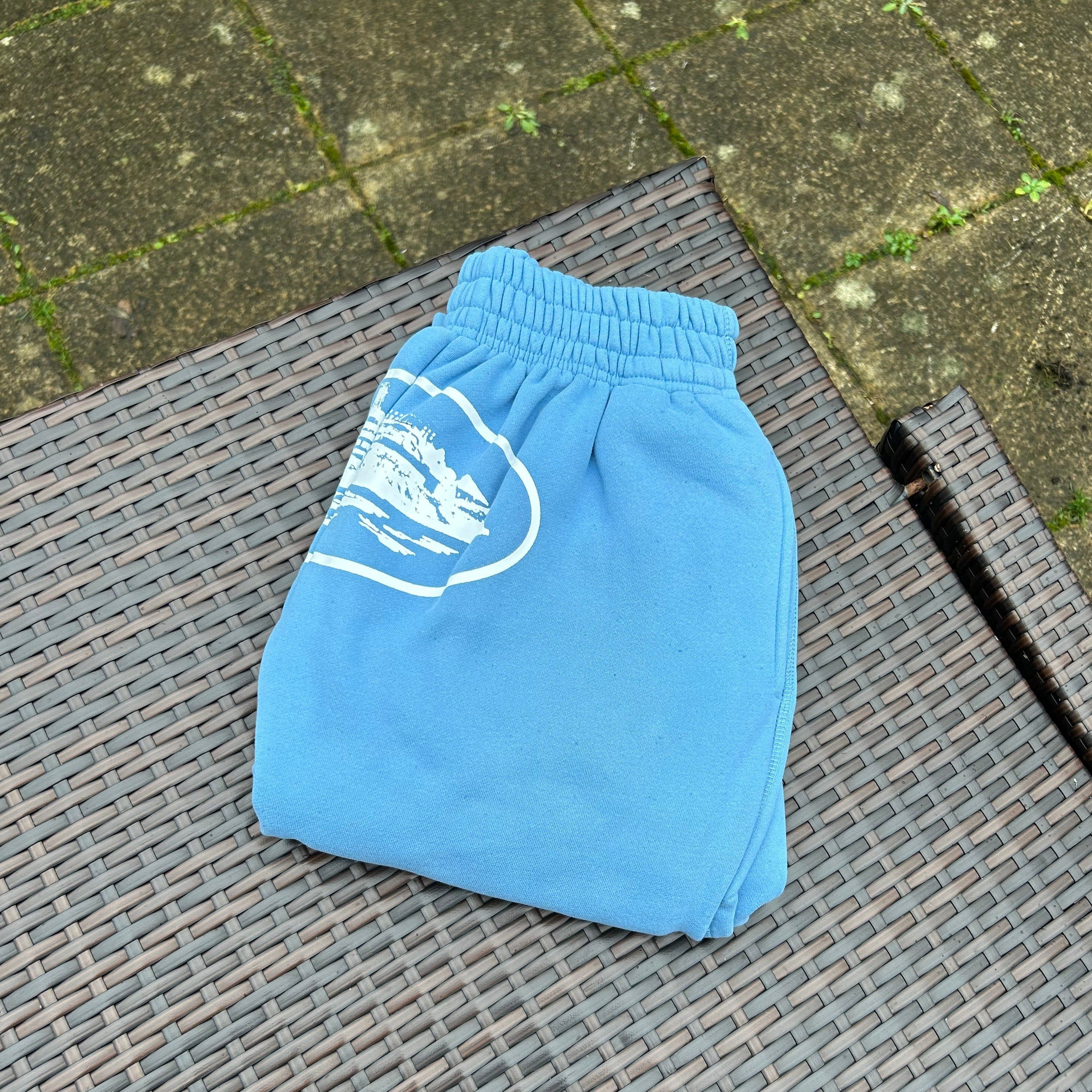 Corteiz Baby Blue/White "Alcatraz" Tracksuit