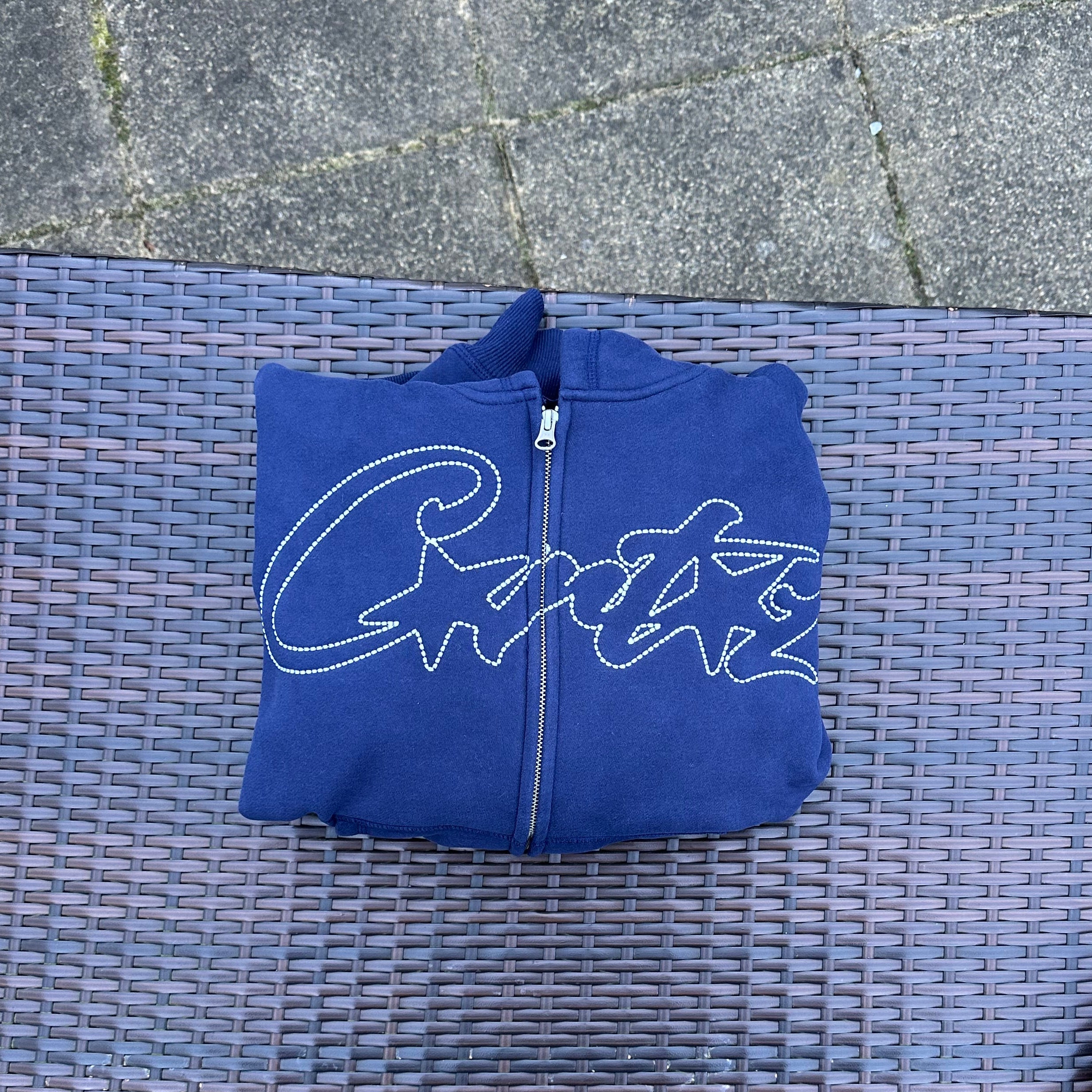 Corteiz Thick Stitch Allstarz Navy Tracksuit