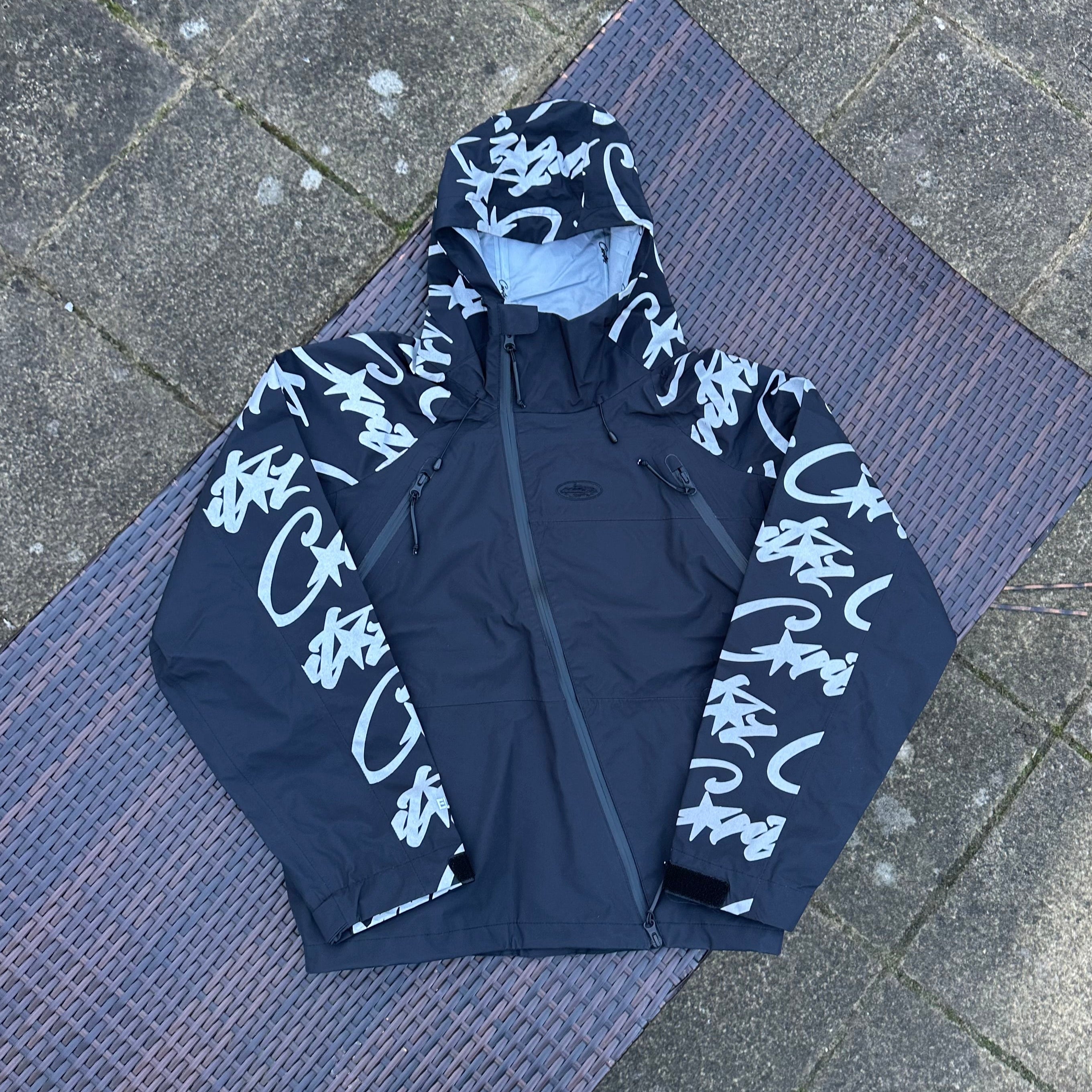 Corteiz Black Elitework Shell Jacket V2