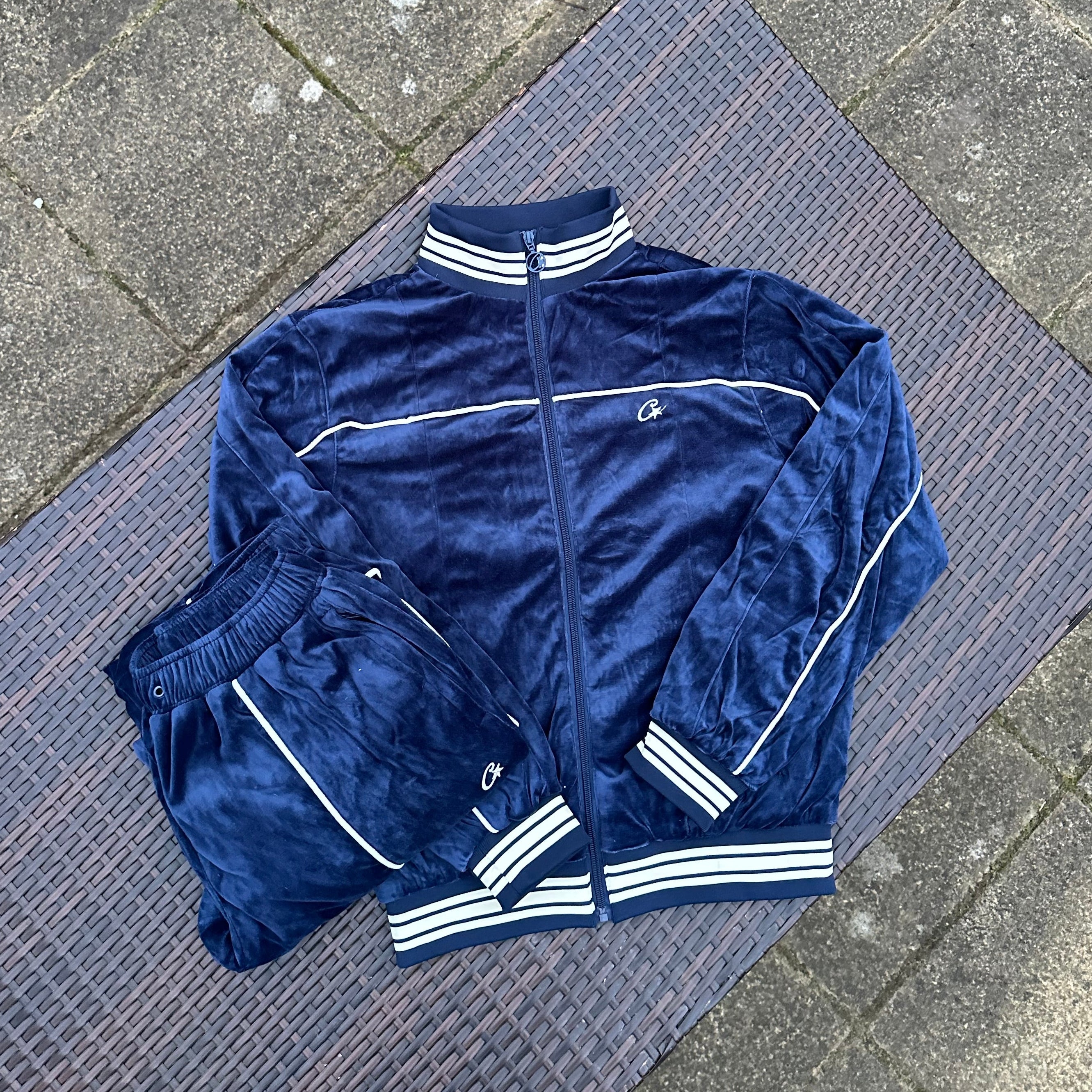 Corteiz RTW VVS Uptown Velour Tracksuit
