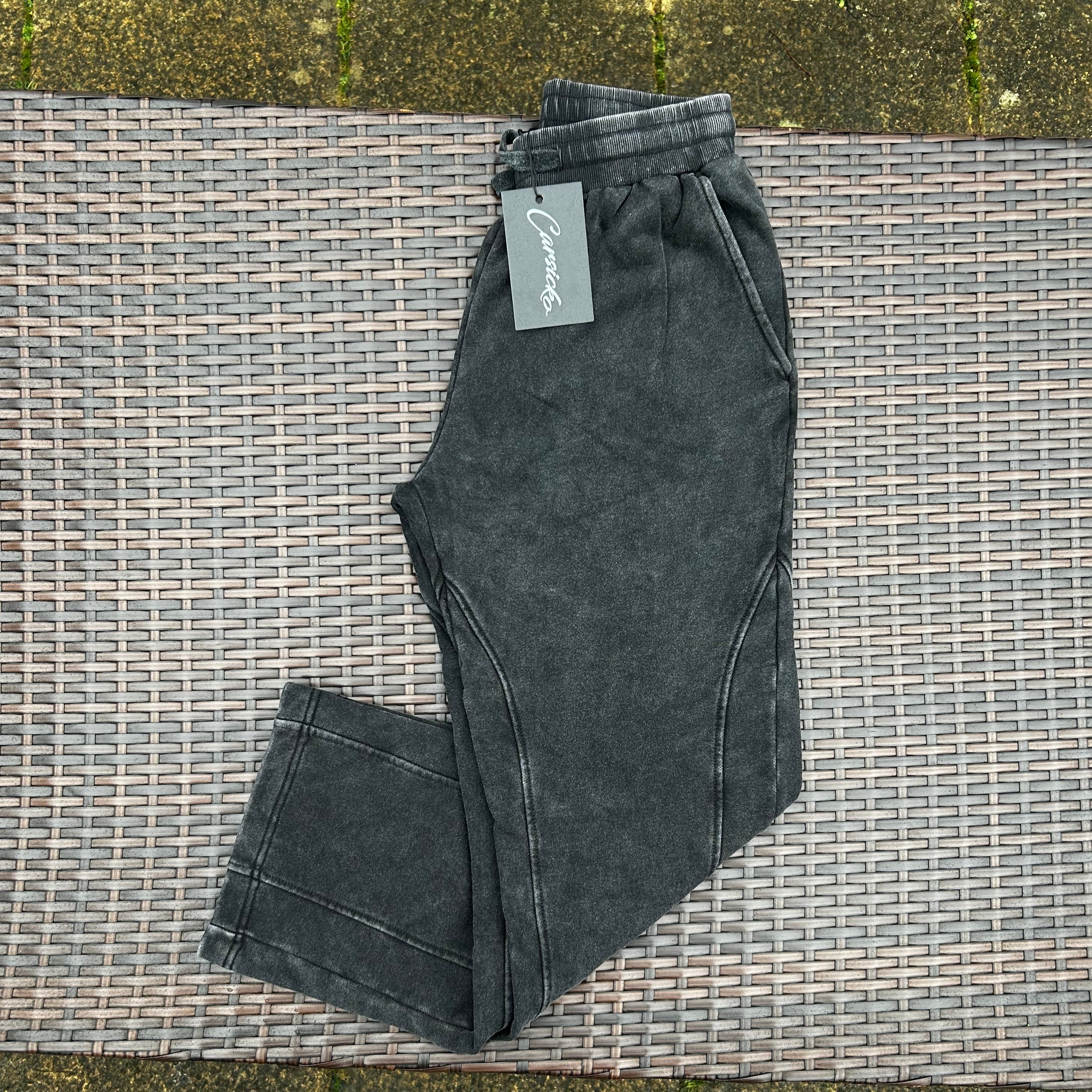 Carsicko Washed Grey "War" Joggers