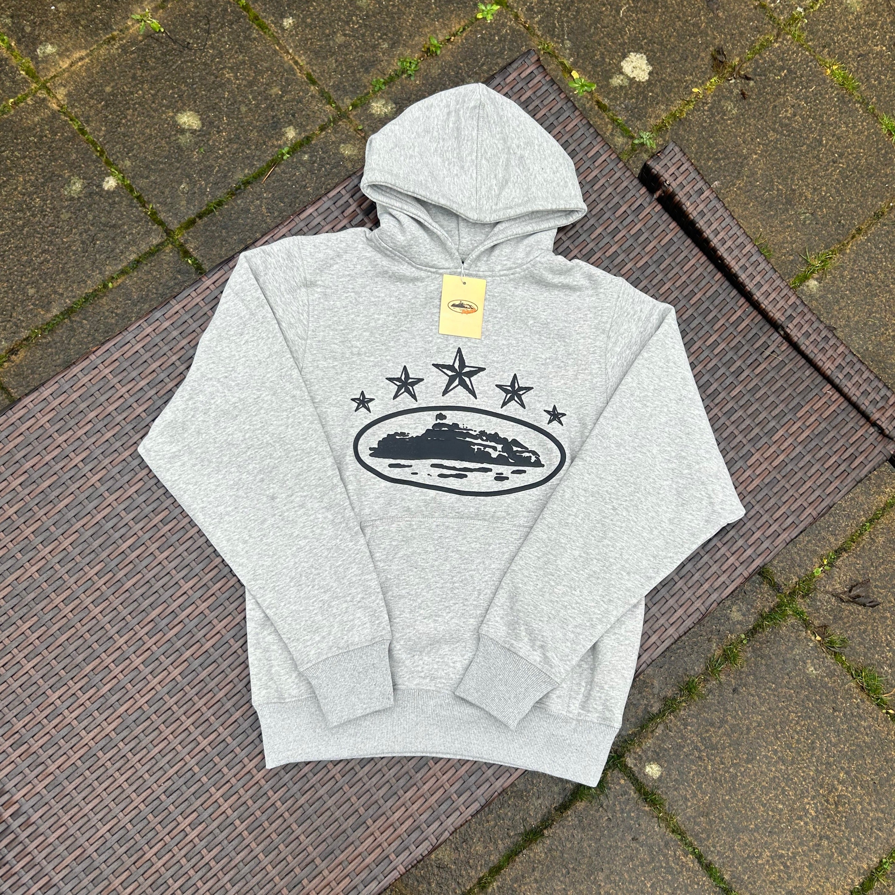 Corteiz Grey/Black 5 Starz Tracksuit