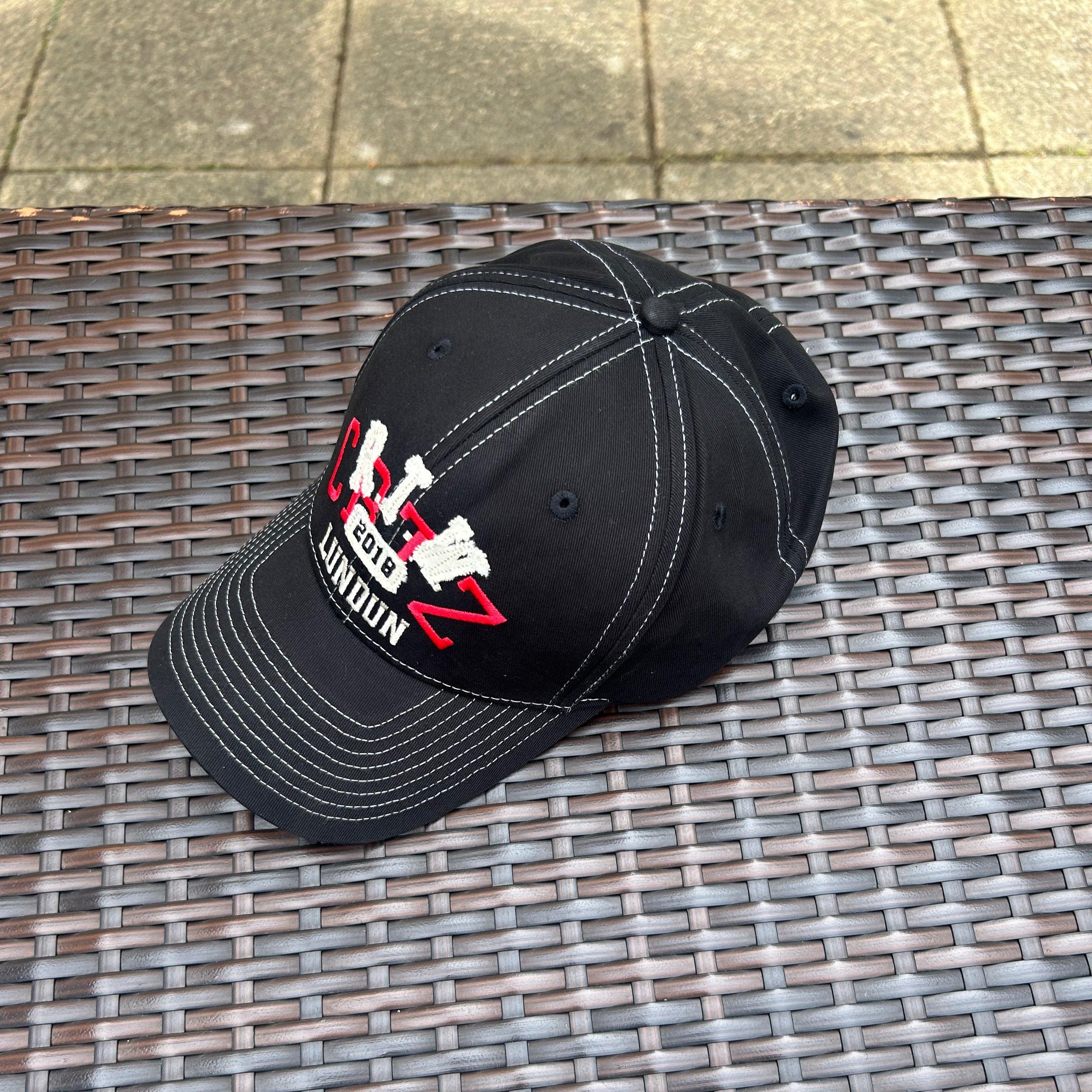 Corteiz Black "Trevor" Trucker Hat