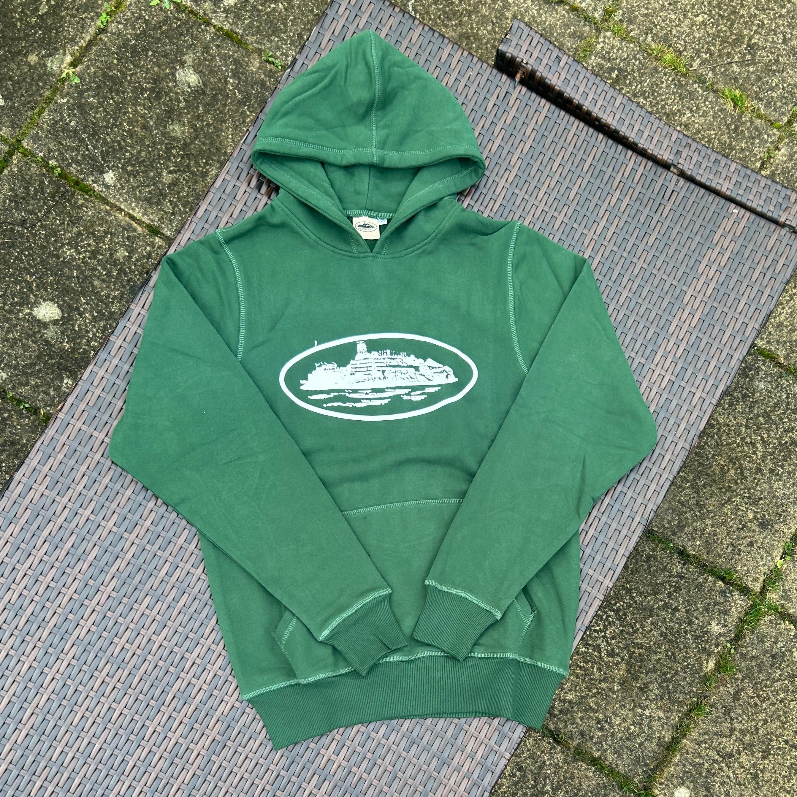 Corteiz Dark Green/White Alcatraz Tracksuit