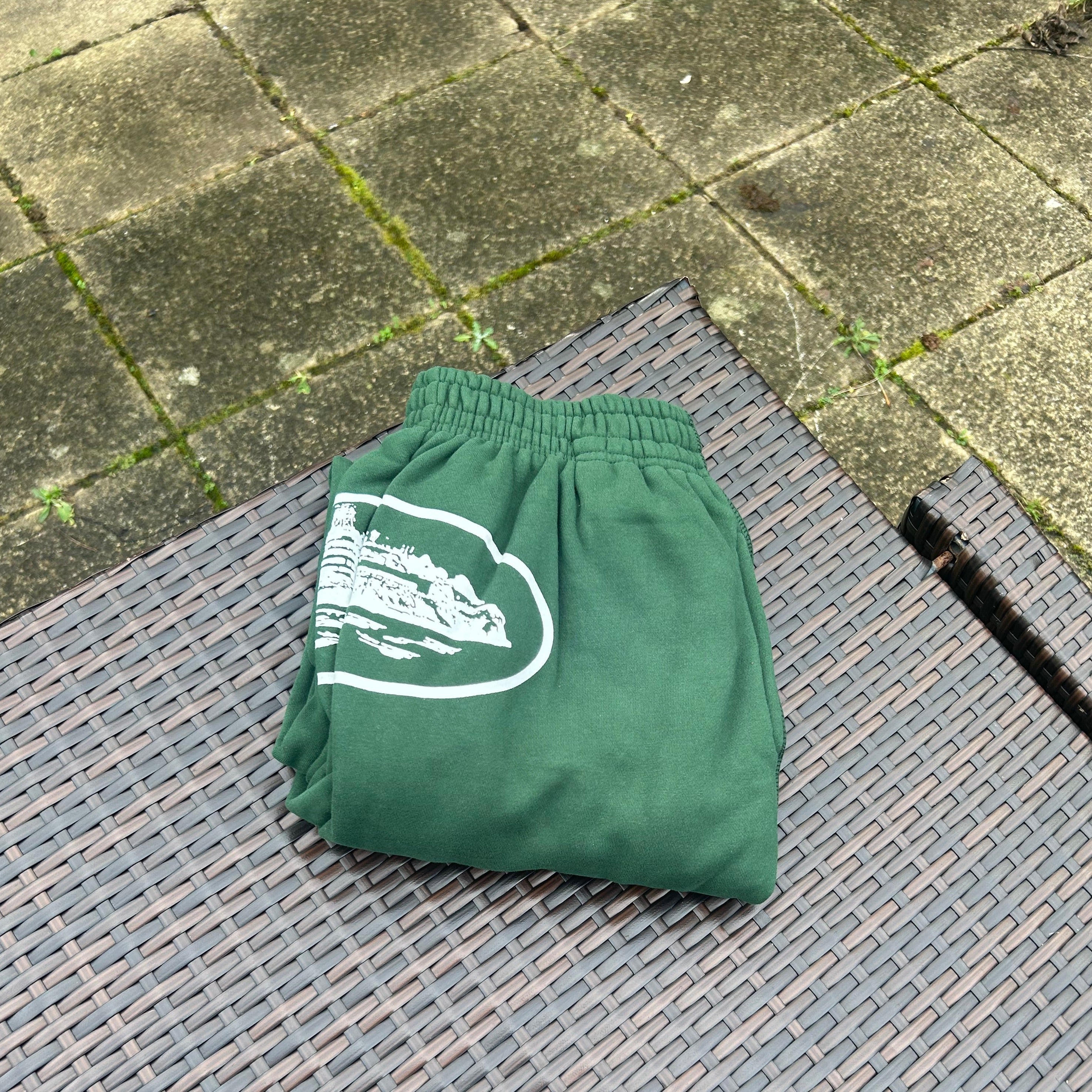 Corteiz Dark Green/White Alcatraz Tracksuit