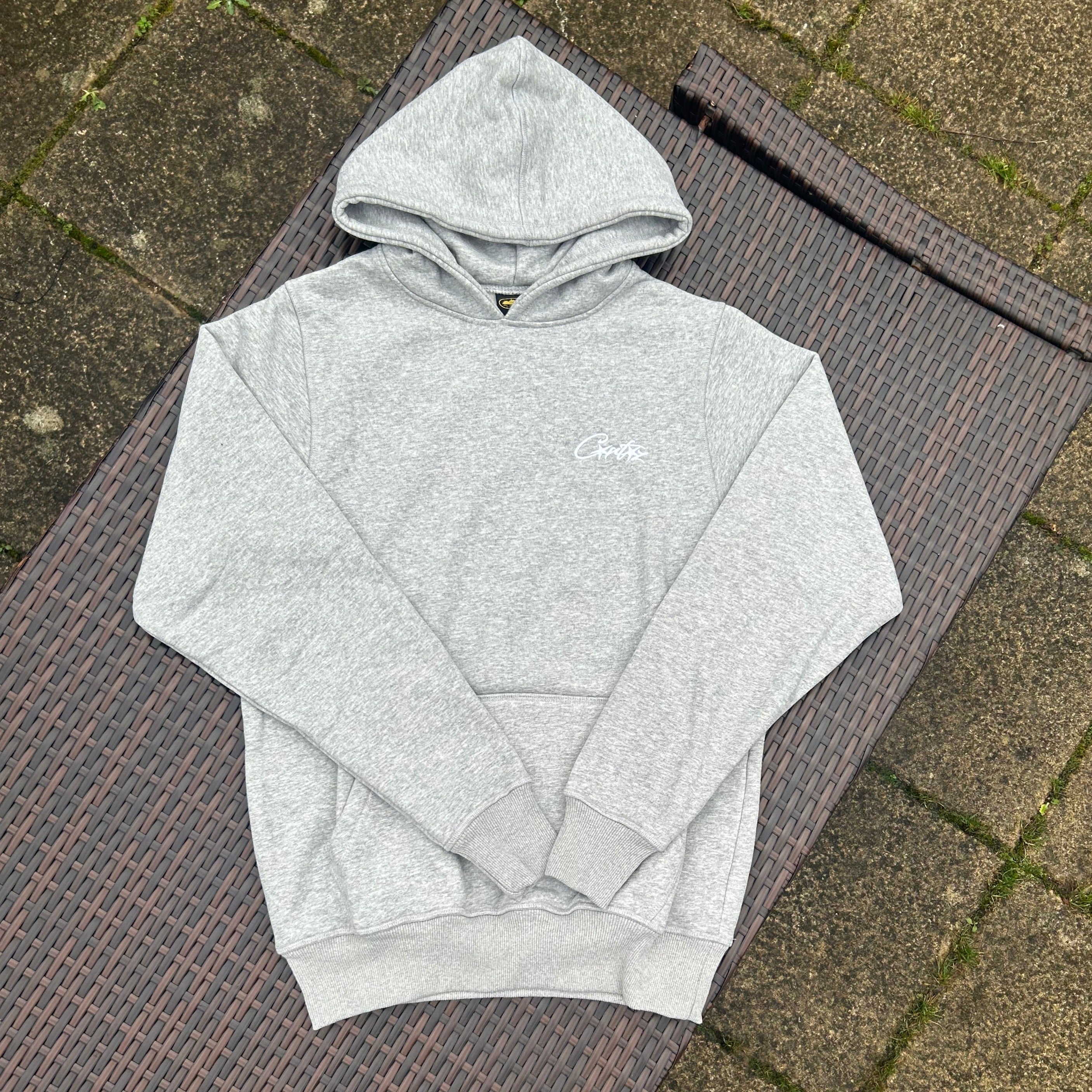 Corteiz Grey HMP Hooded Tracksuit