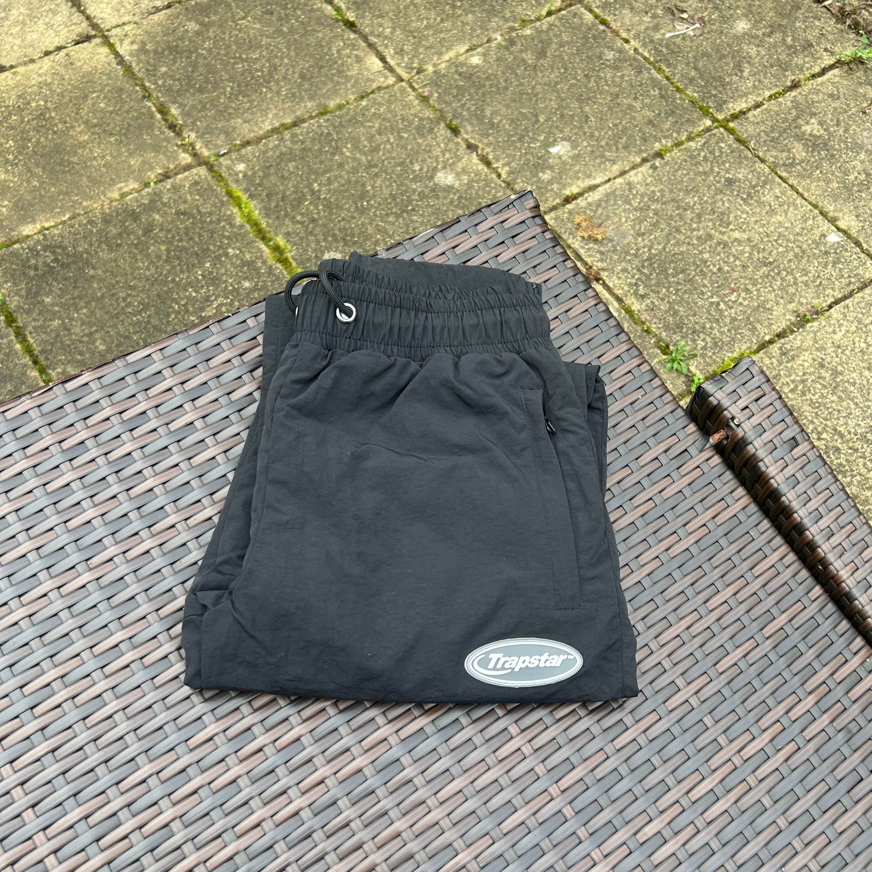 Trapstar Black/White "Hyper Shellsuit" Tracksuit