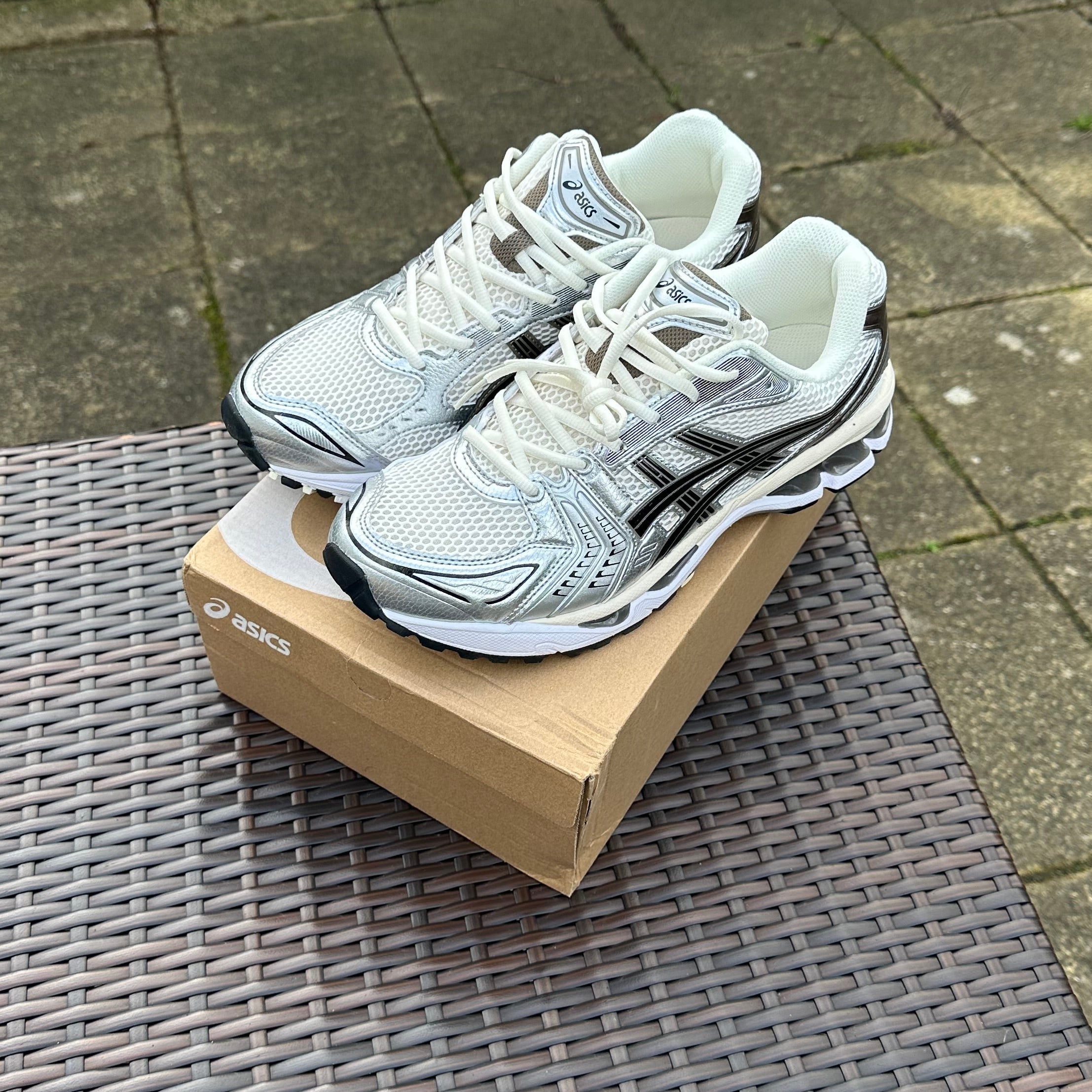 ASICS Gel Kayano 14 Silver Cream