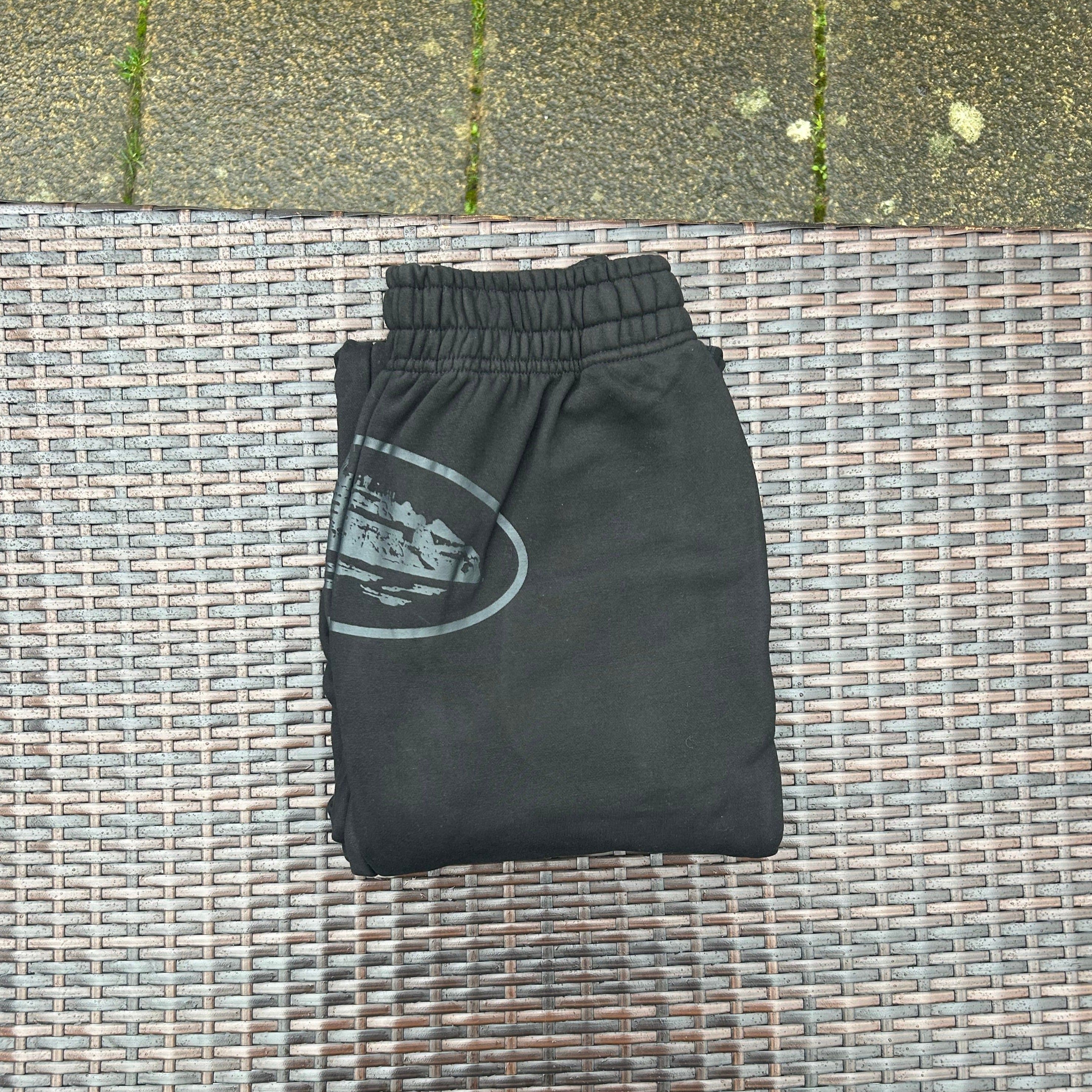 Corteiz OG Triple Black Joggers