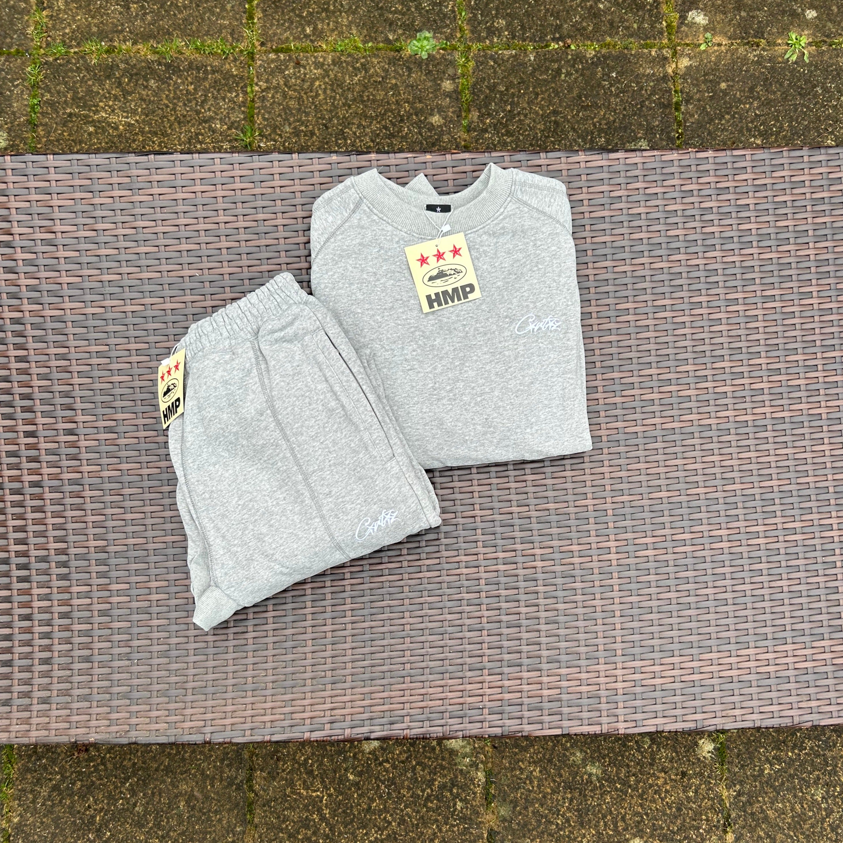 Corteiz RTW Allstarz HMP V2 Grey Tracksuit