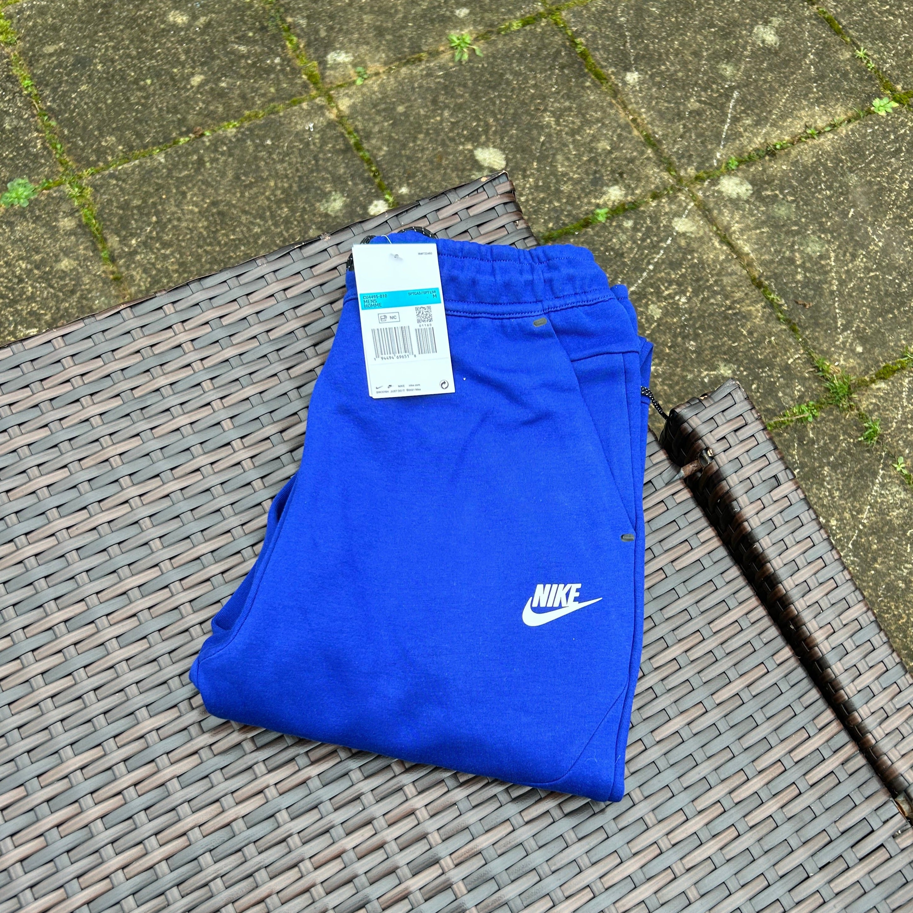 Nike Blackened Blue/Royal Blue Sportswear Tech Fleece