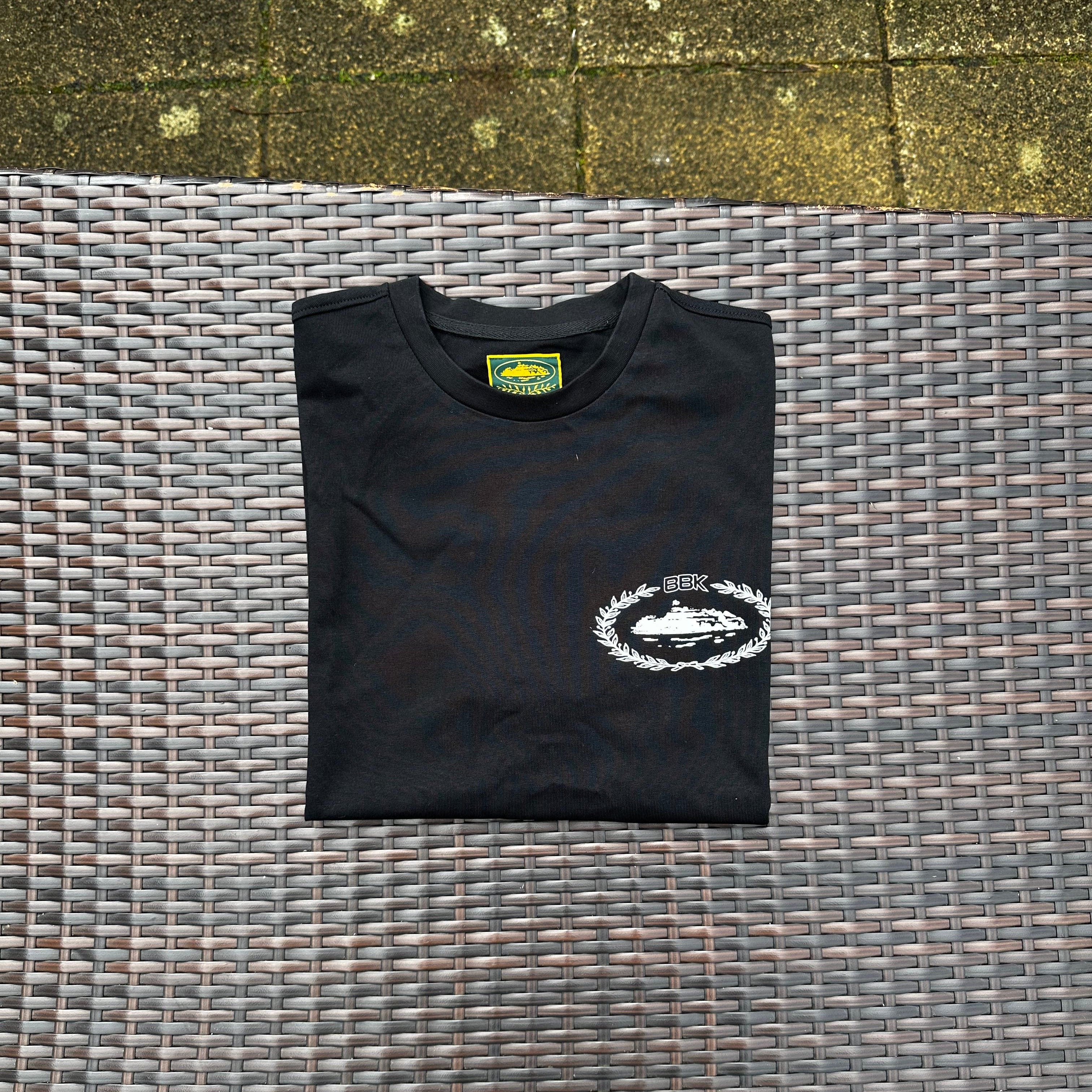 Corteiz RTW x BBK Royale Heavyweight Black T-Shirt