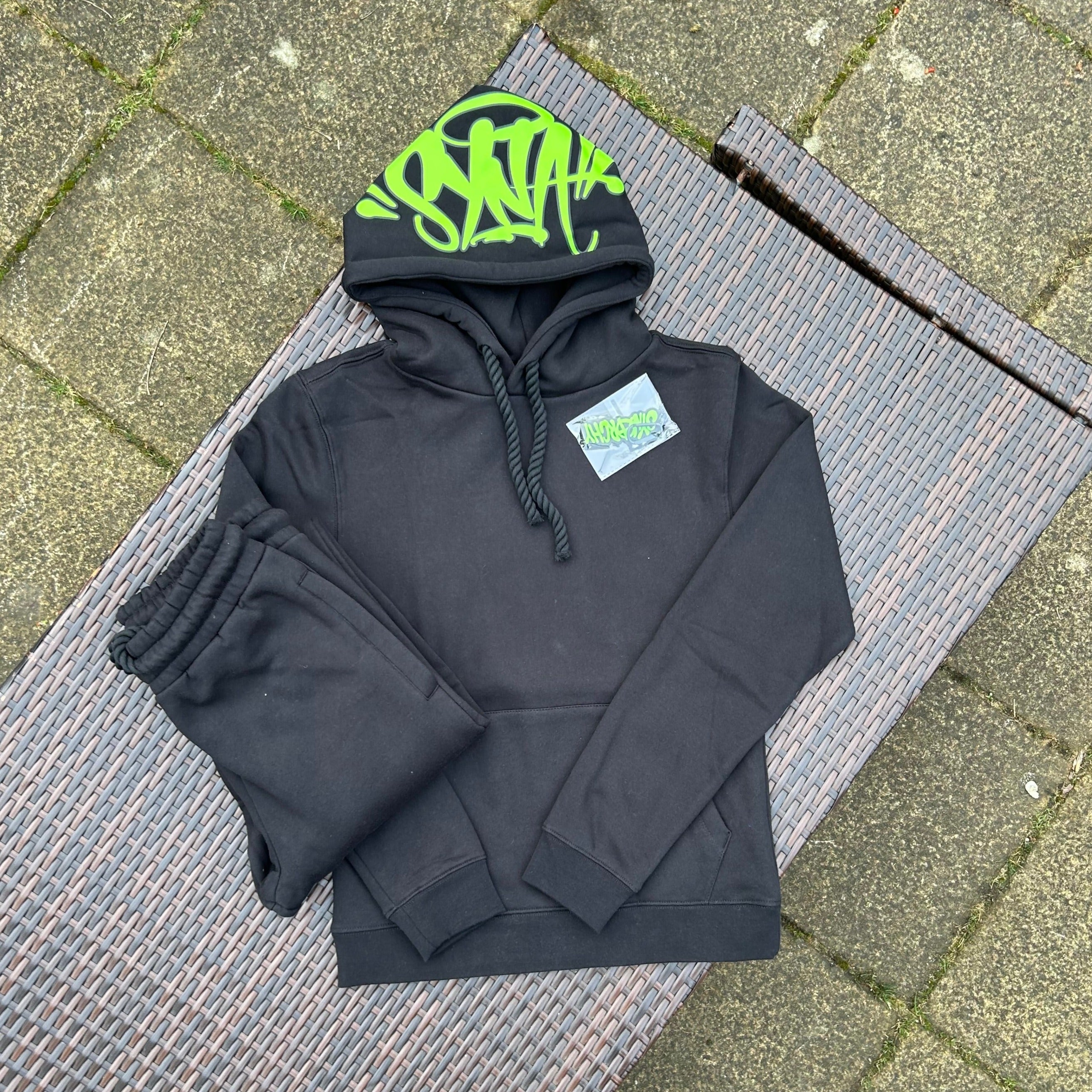 Syna World Black/Green Tracksuit