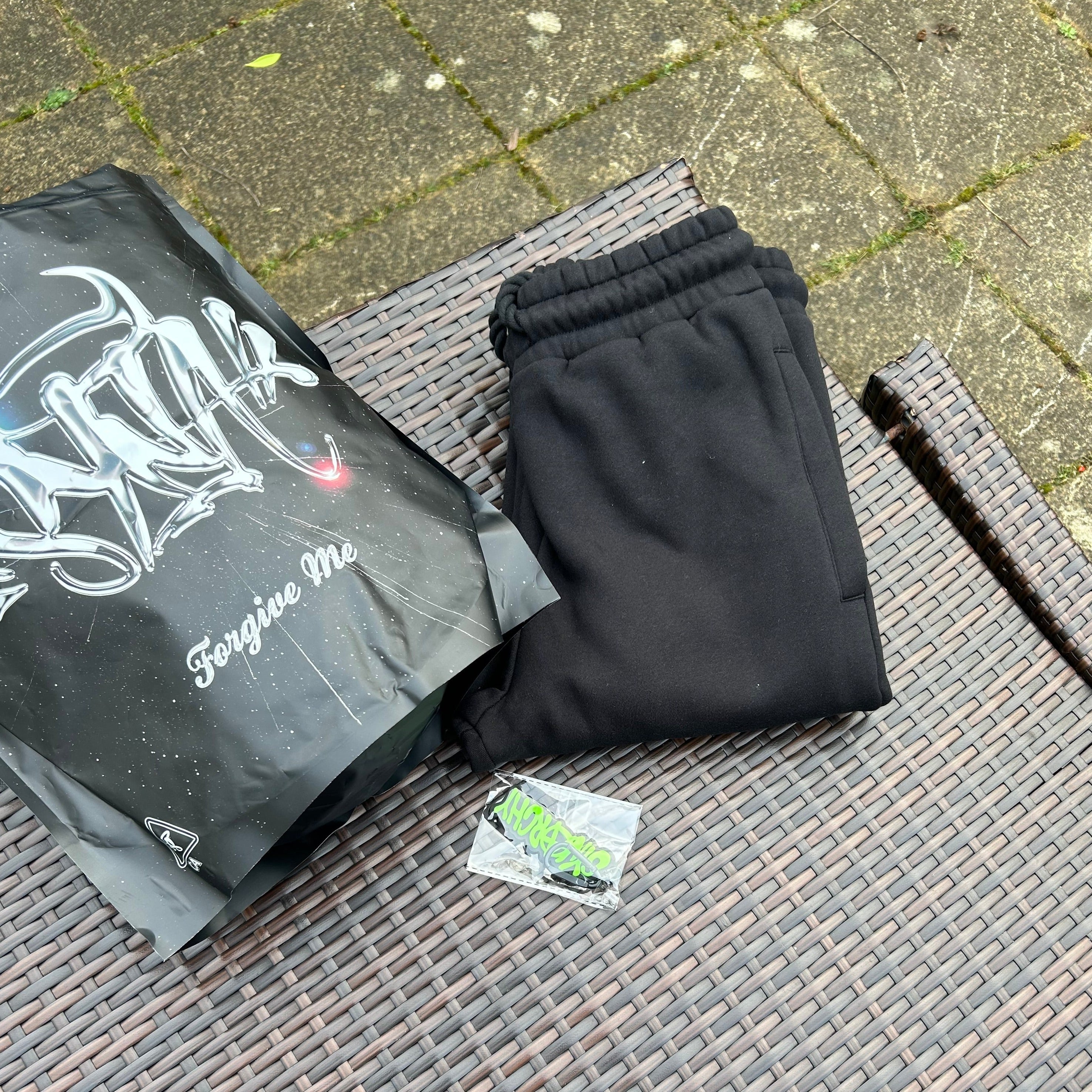 Syna World Black/Green Tracksuit