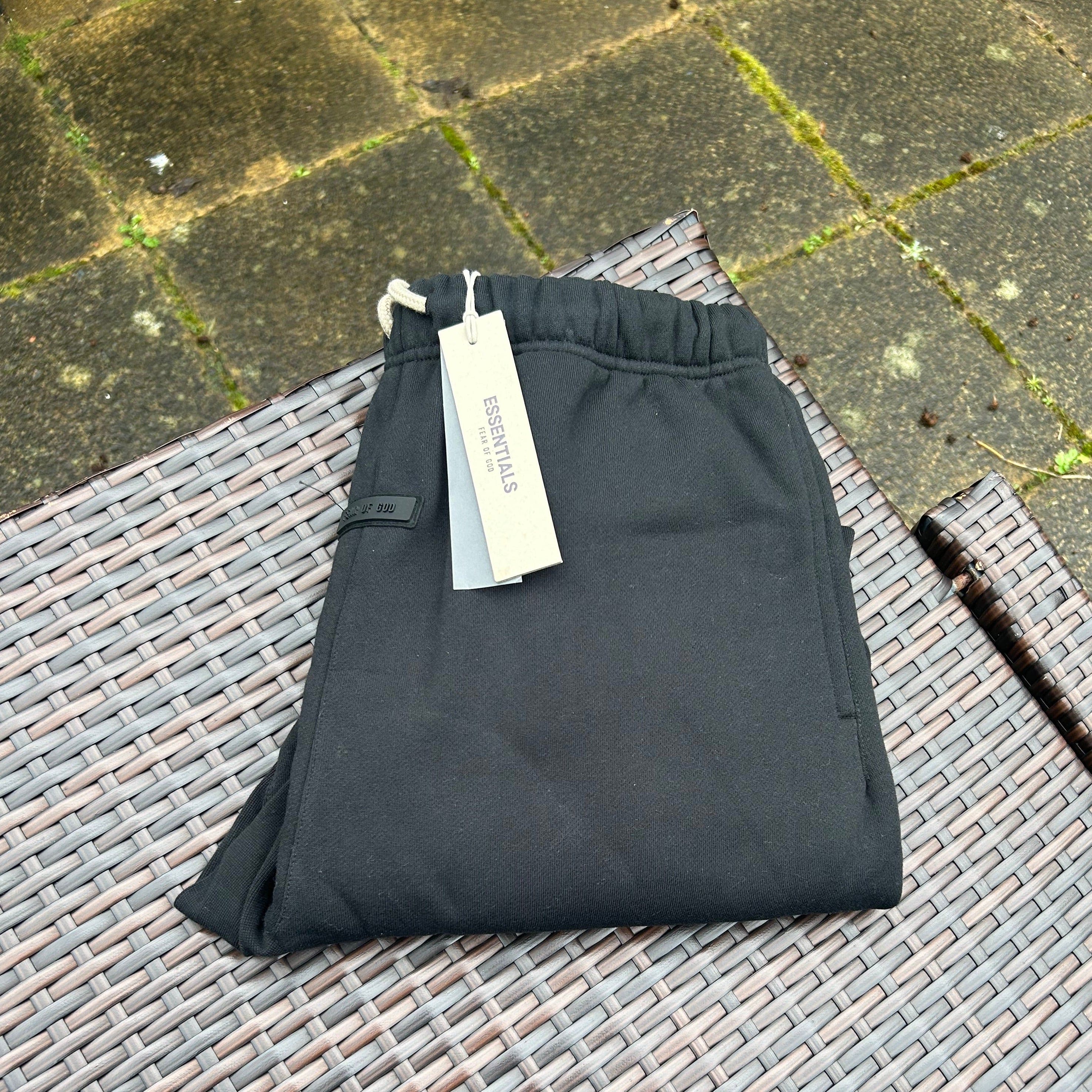 Fear Of God Essentials Black "SS23" Tracksuit