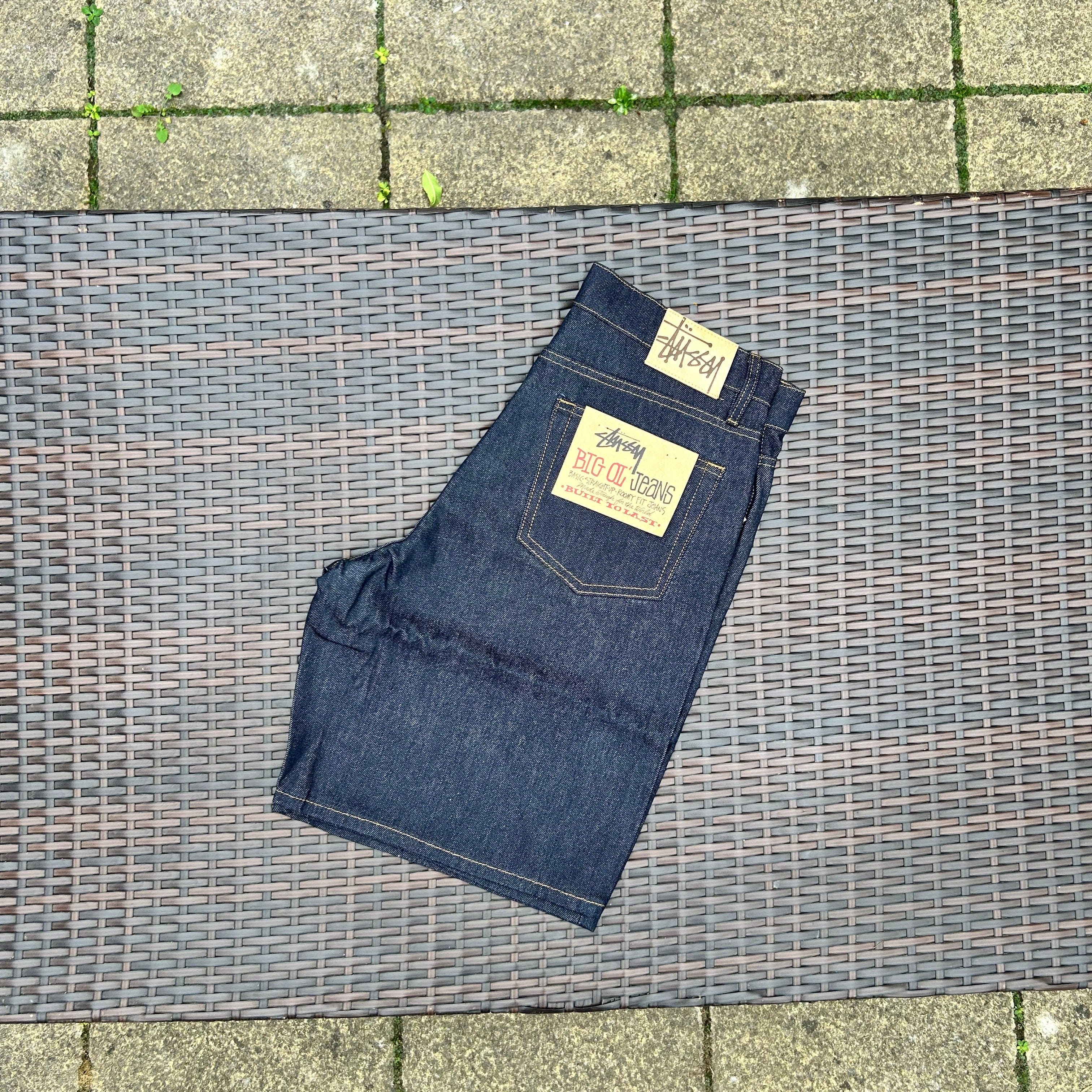 Stussy Dark Blue "Big Ol' Denim" Shorts