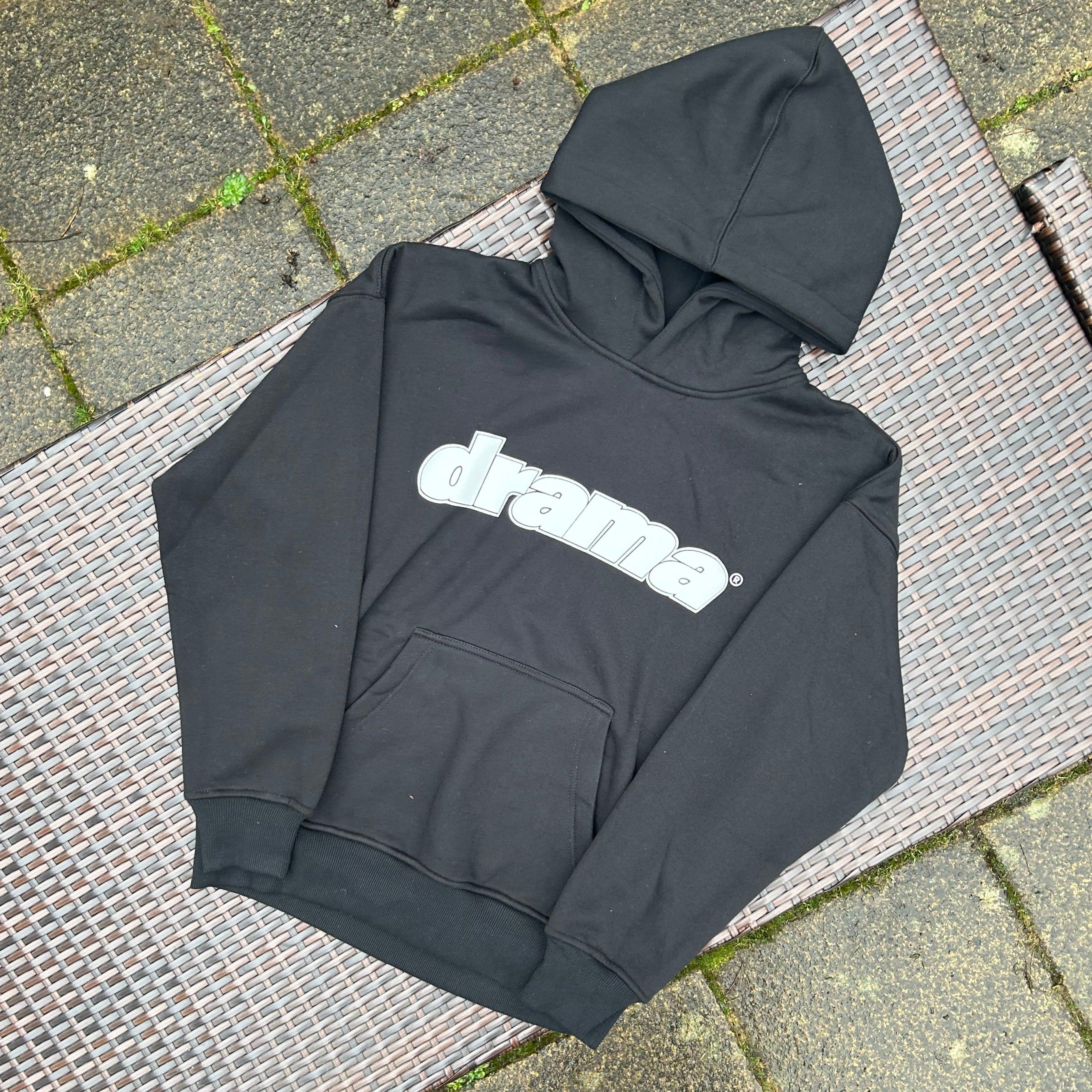 Drama Call Black Foam Print Tracksuit