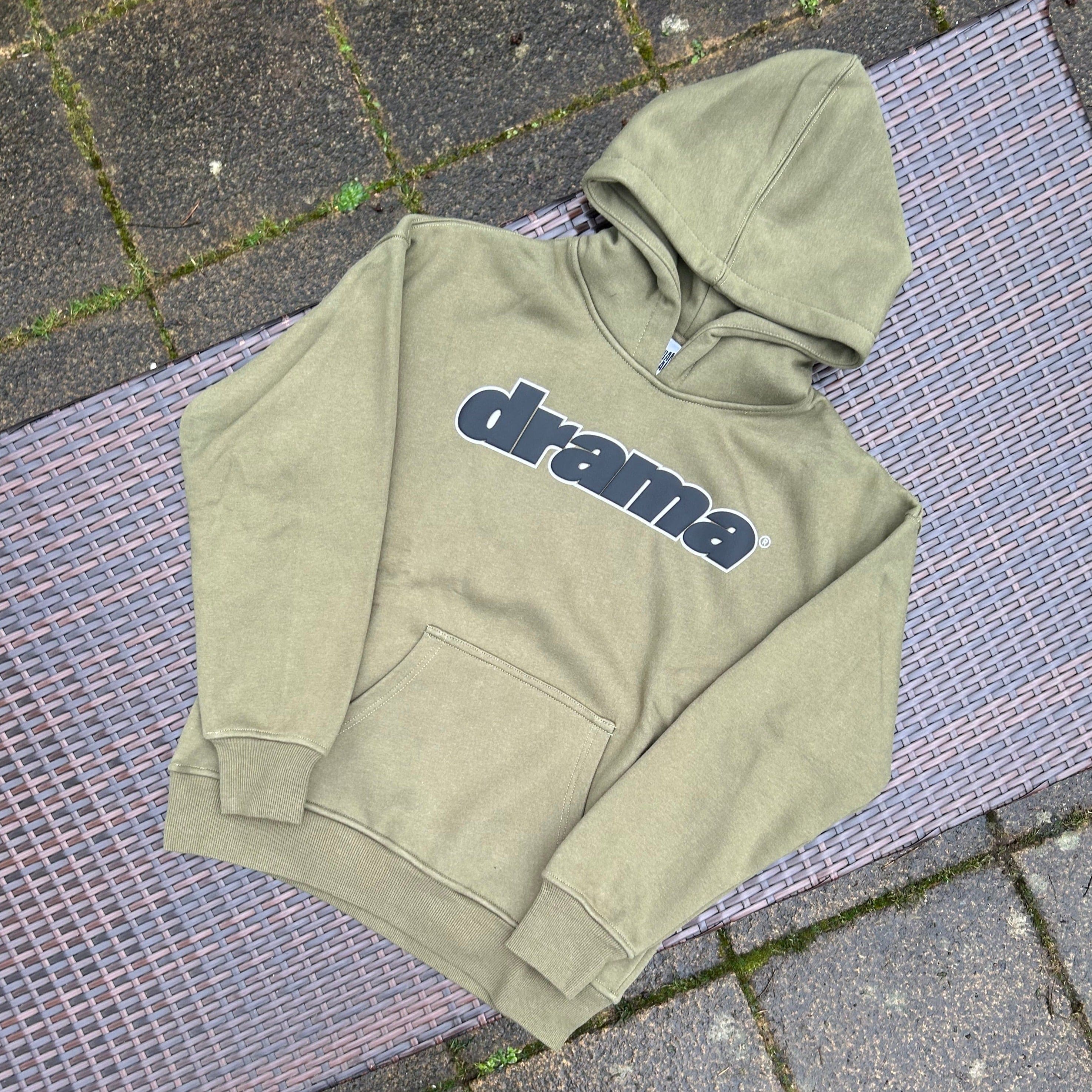 Drama Call Dark Green Foam Print Tracksuit