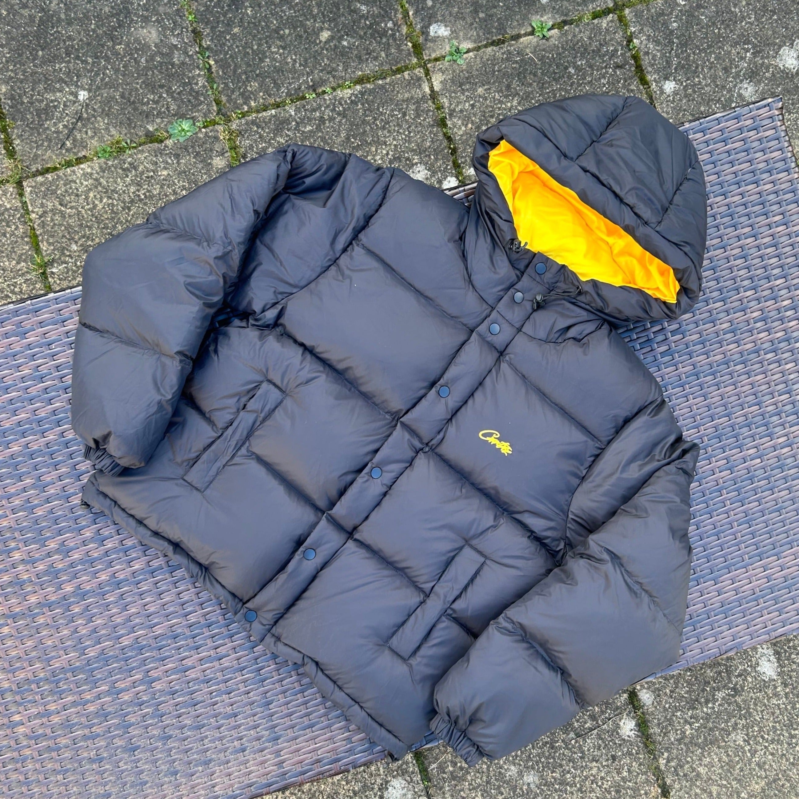 Corteiz "Black/Yellow" Bolo V2 Jacket