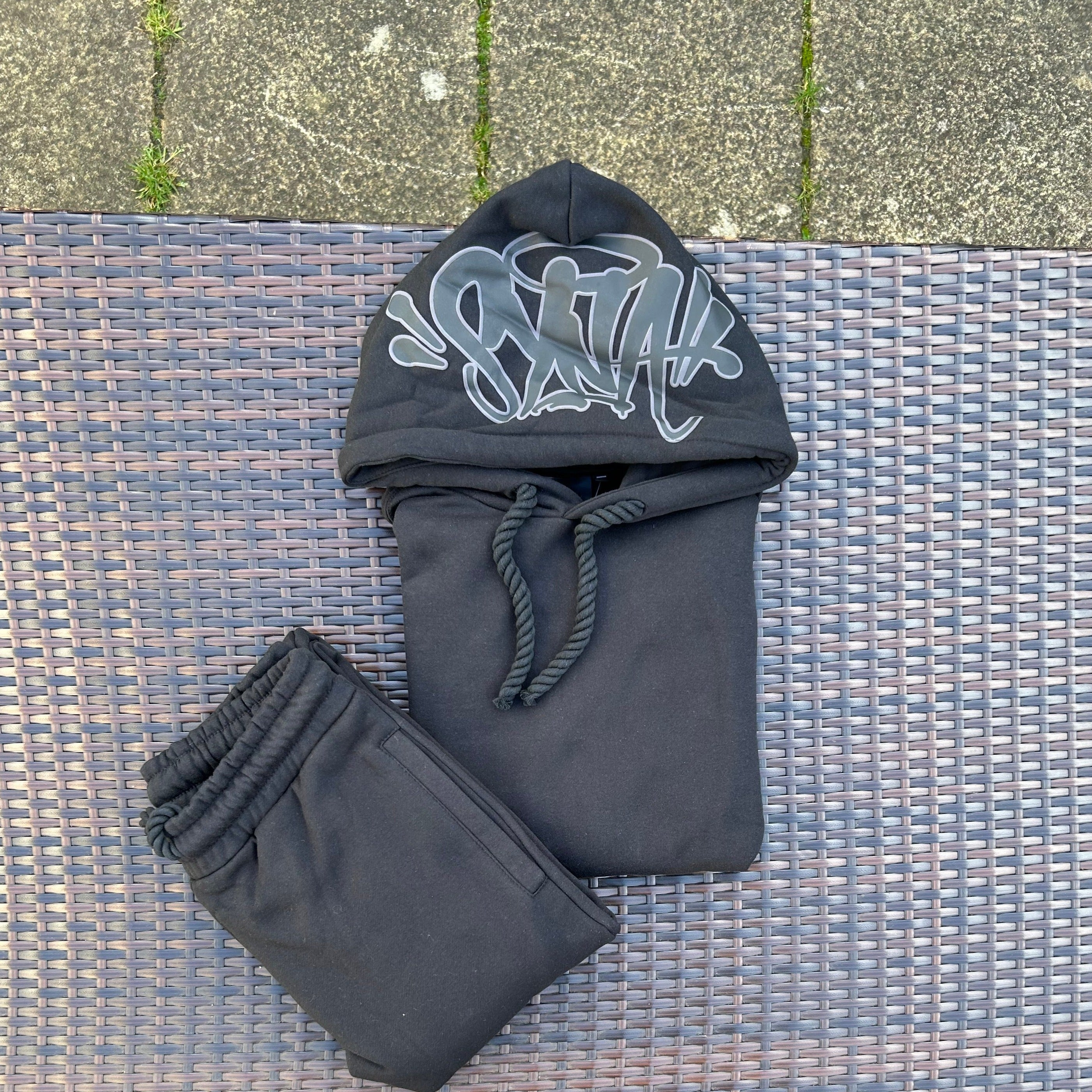 Syna World Triple Black Tracksuit