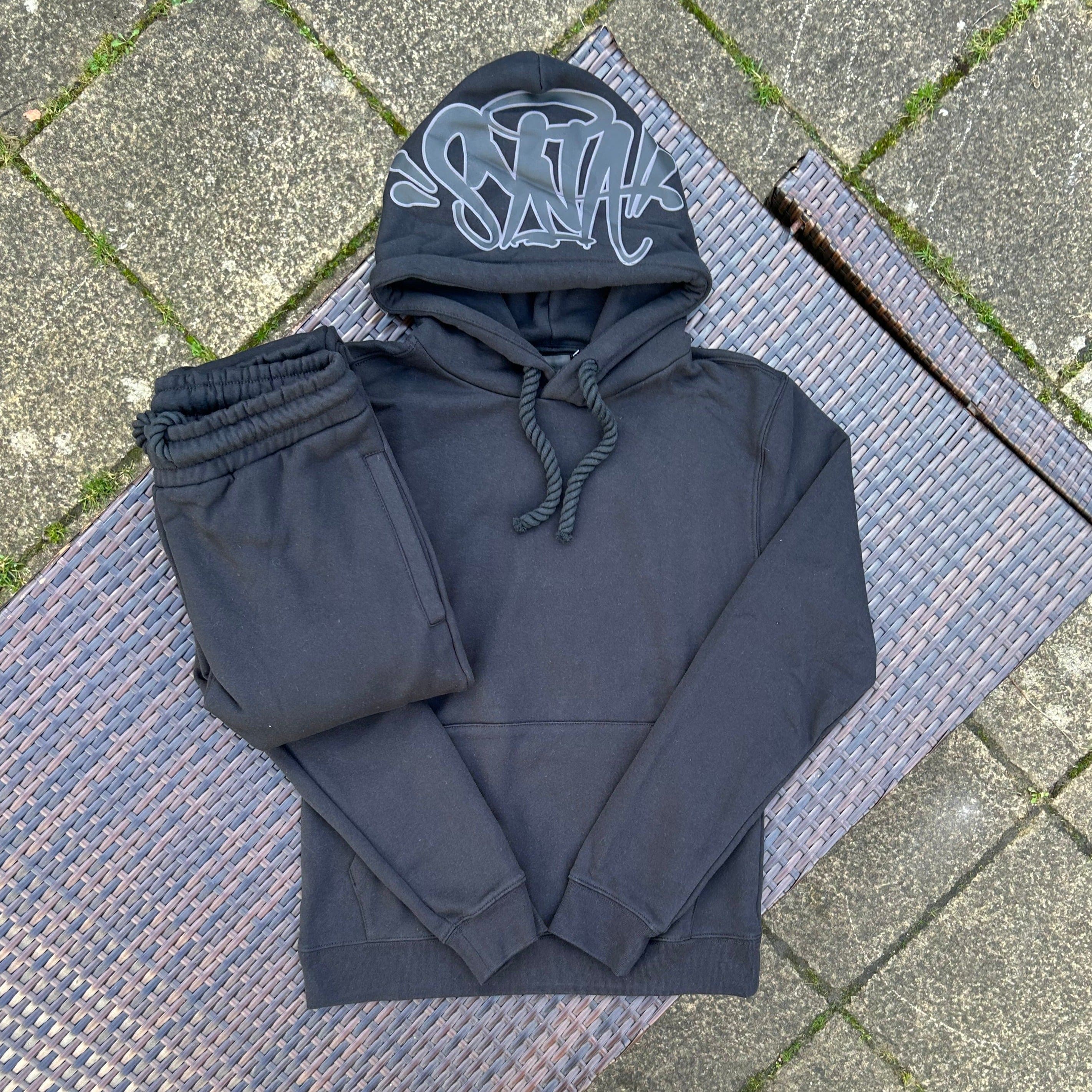 Syna World Triple Black Tracksuit
