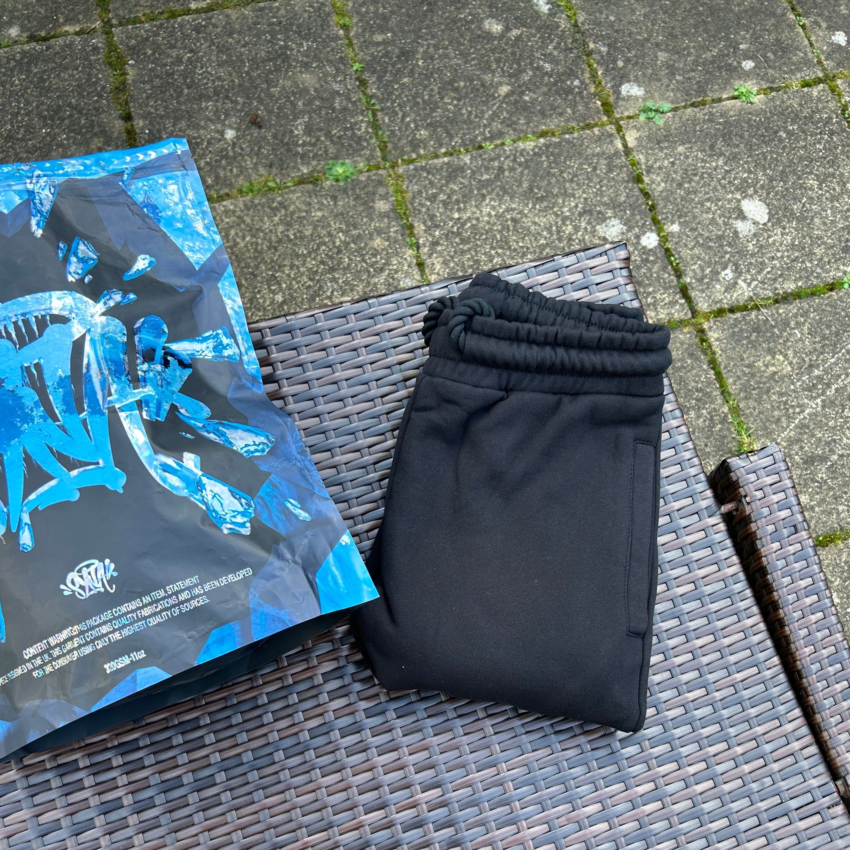 Syna World Triple Black Tracksuit