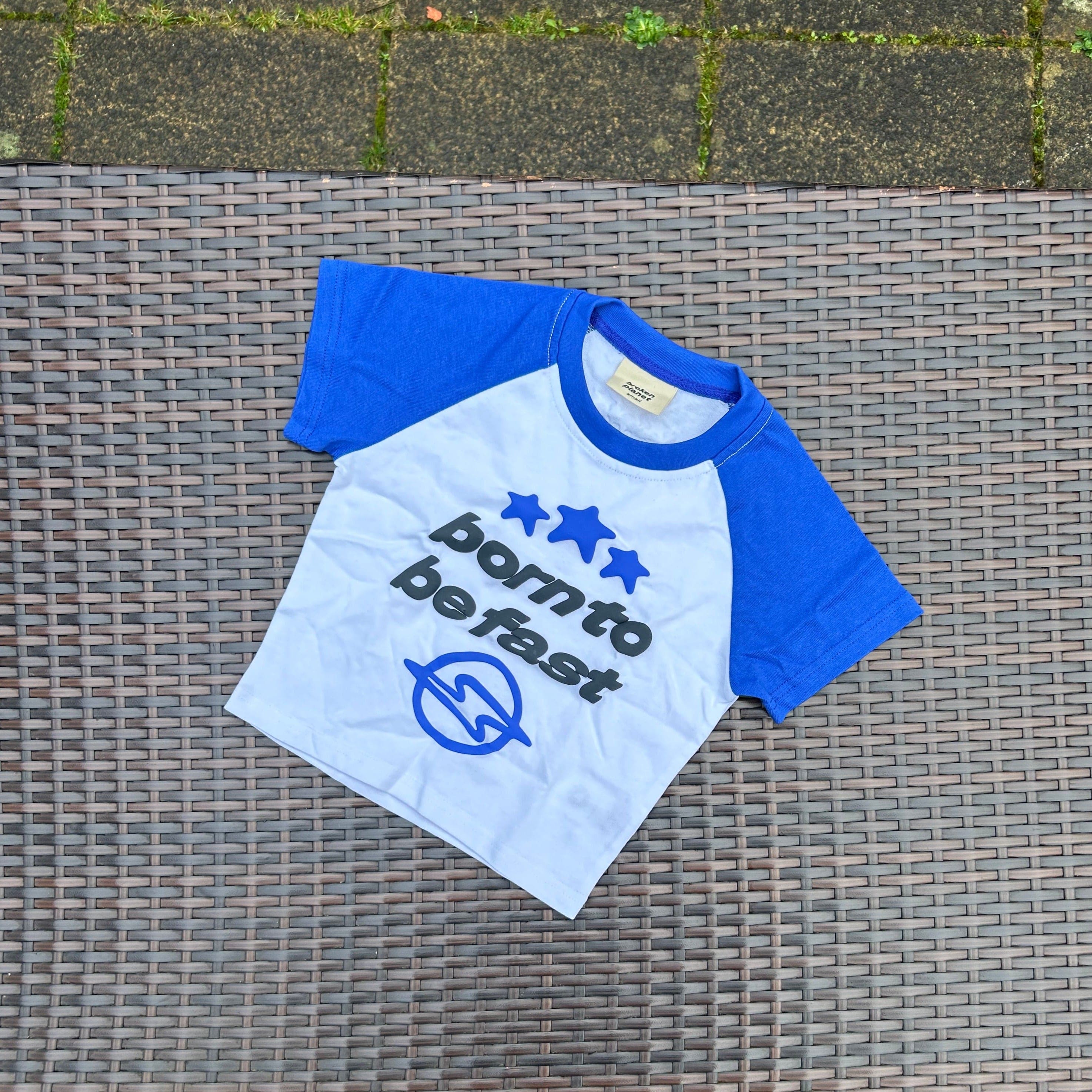 Broken Planet "Born to be Fast" Crop Top