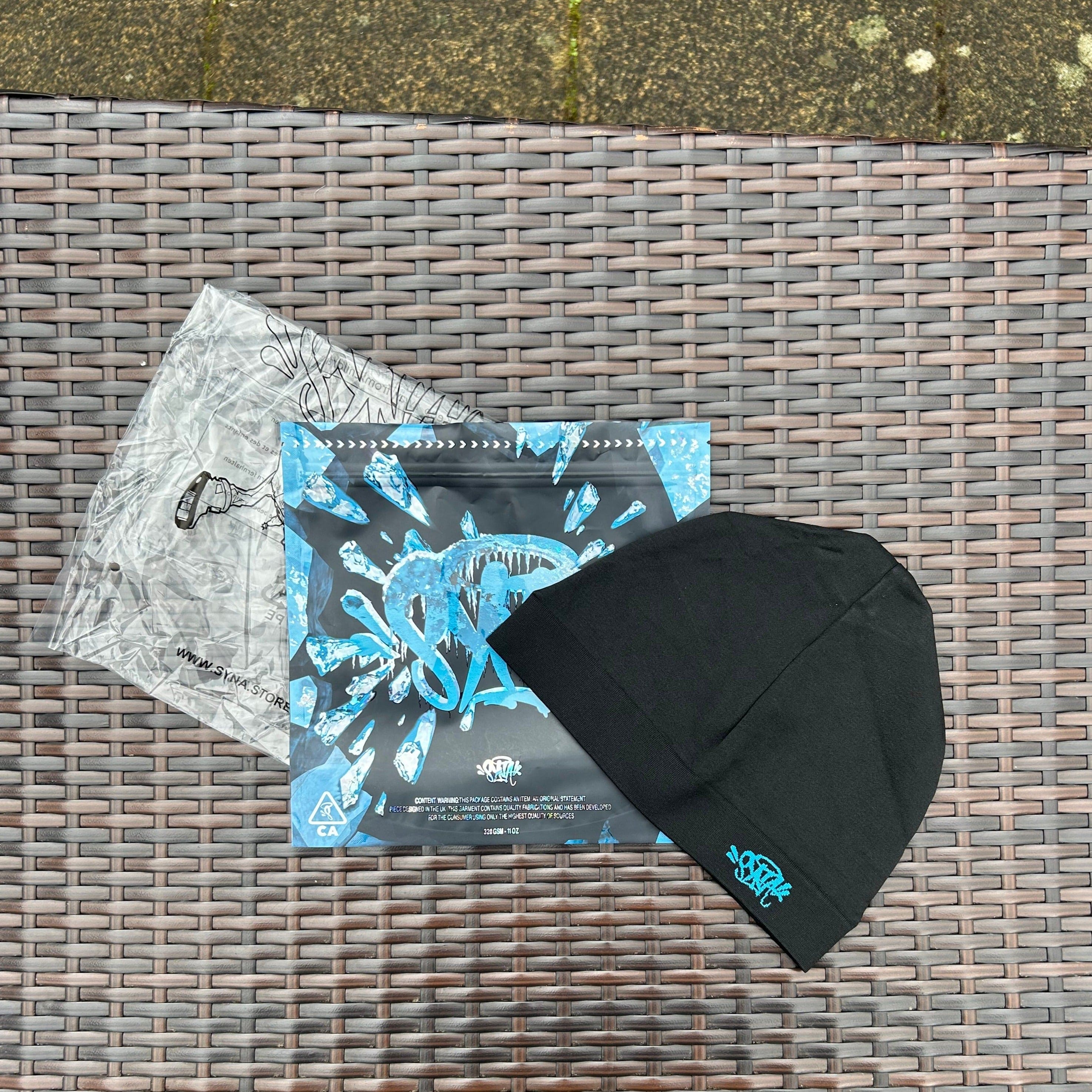 Syna World Black/Teal "Skull" Hat