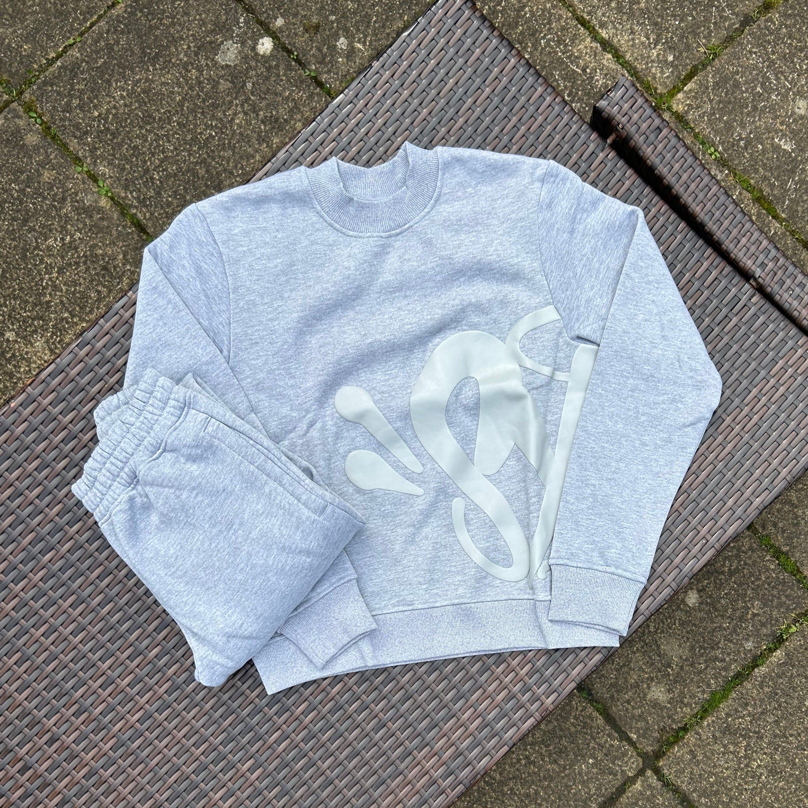 Syna World Grey "OG Crew Logo" Tracksuit