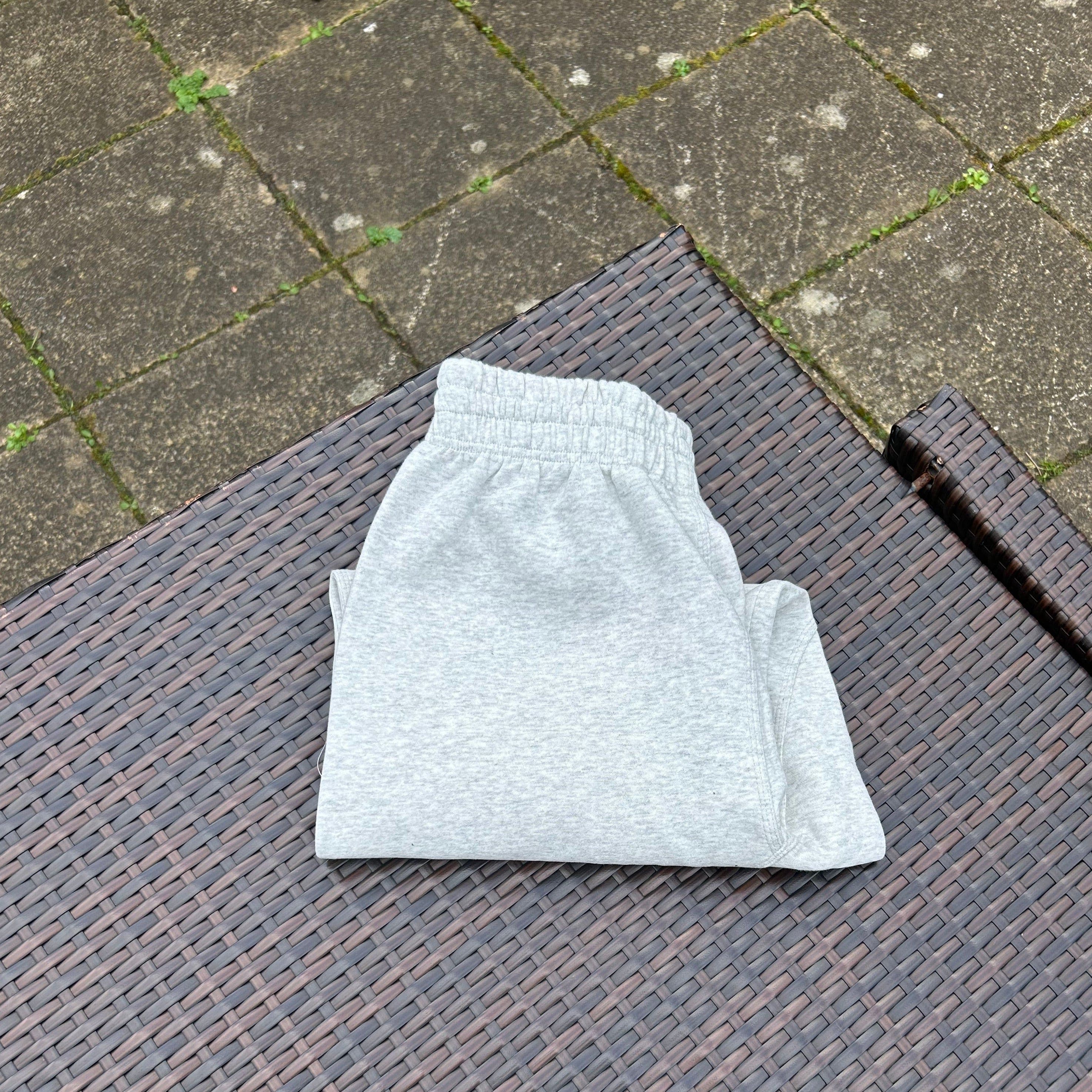 Drama Call Light Grey/White Zip Up Tracksuit