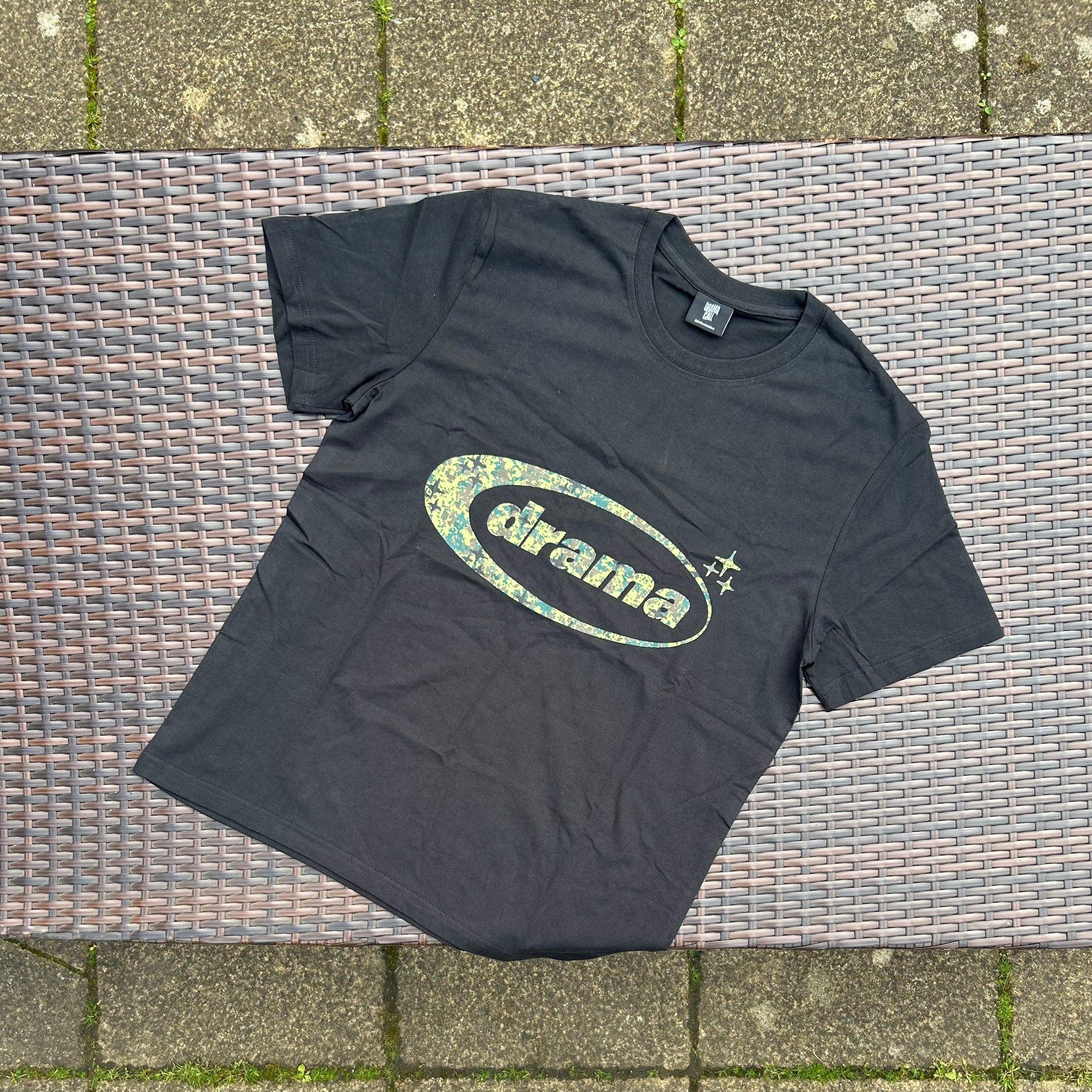 Drama Call Black/Camo T Shirt