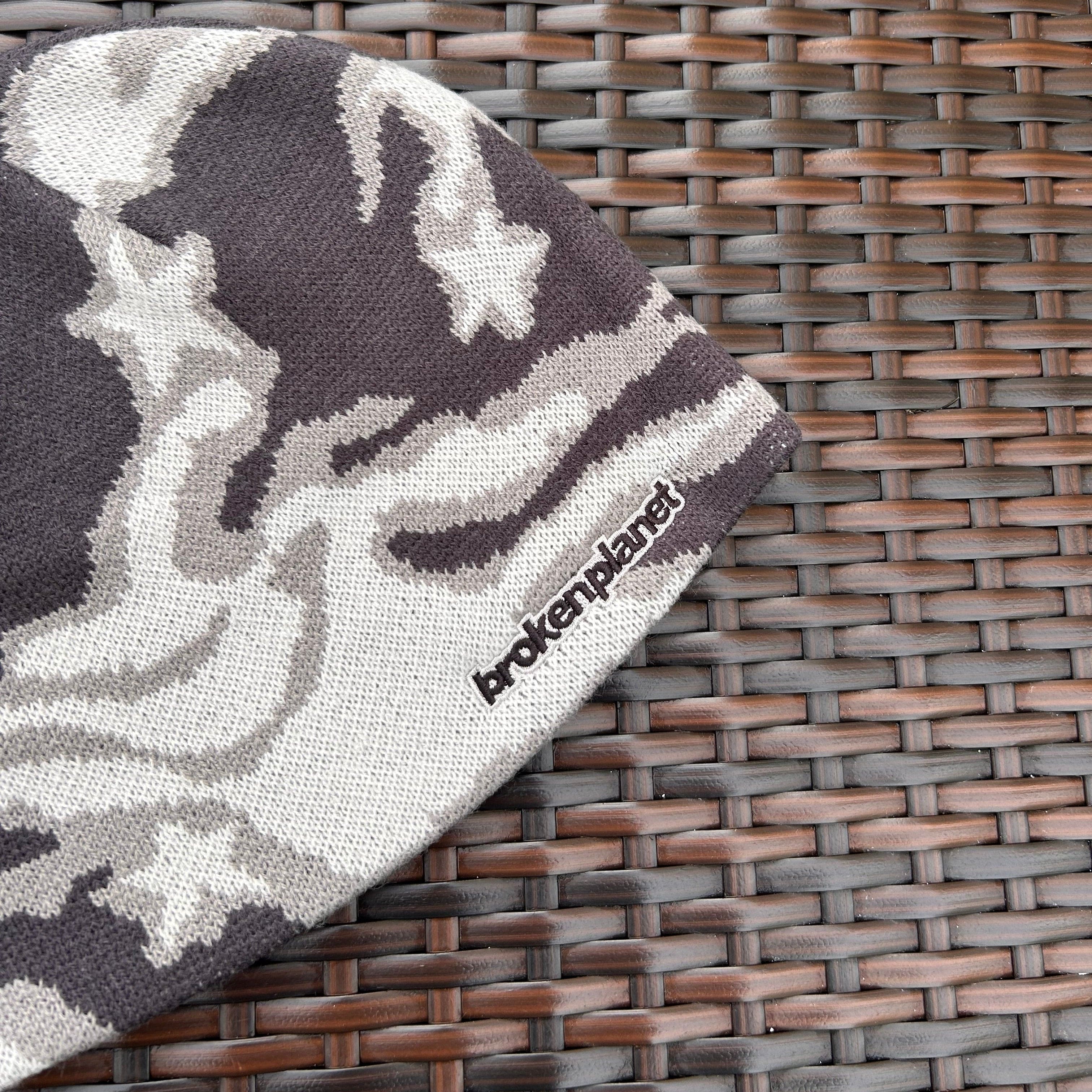 Broken Planet Star Camo Beanie