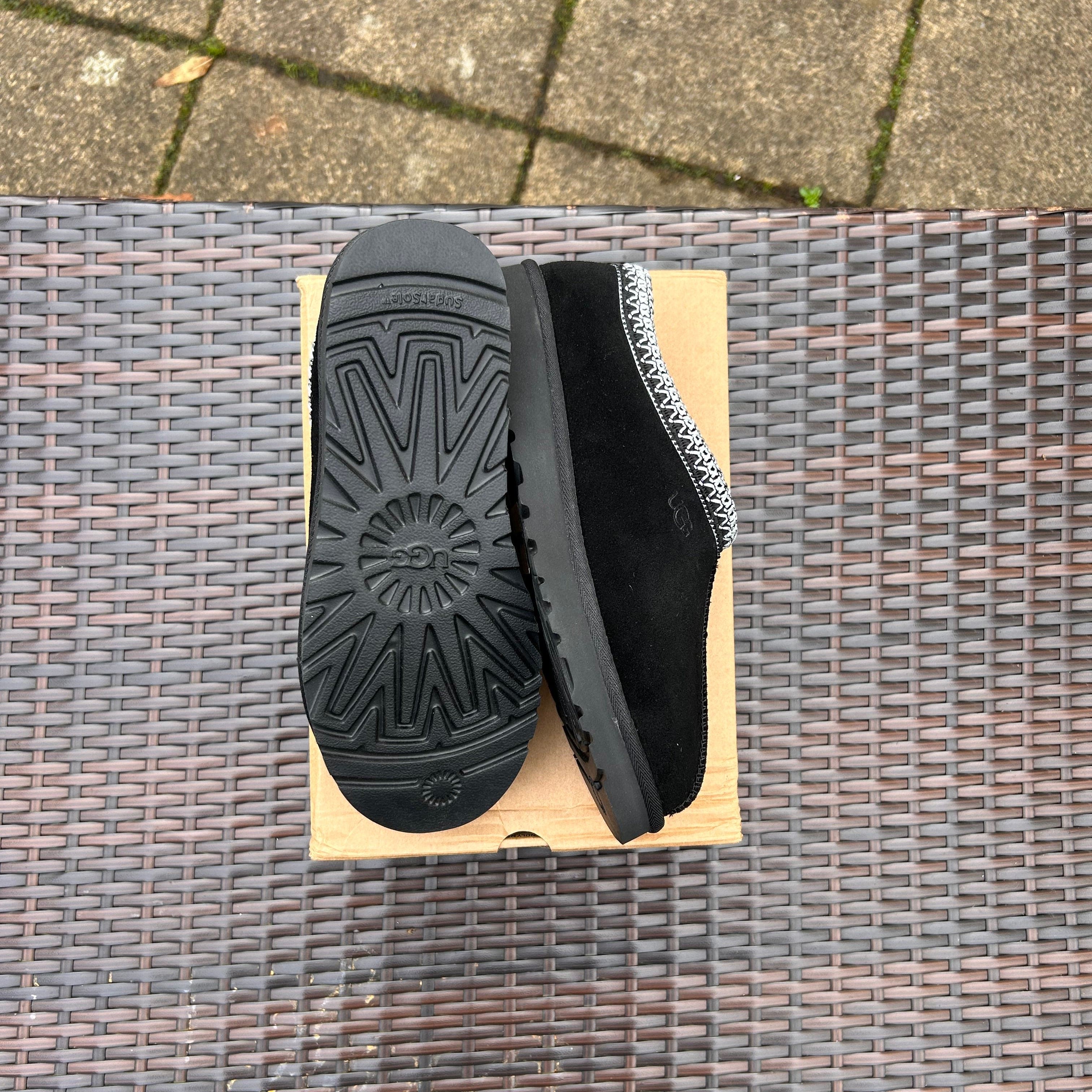 Ugg Men's 'Black' Tasman Slippers