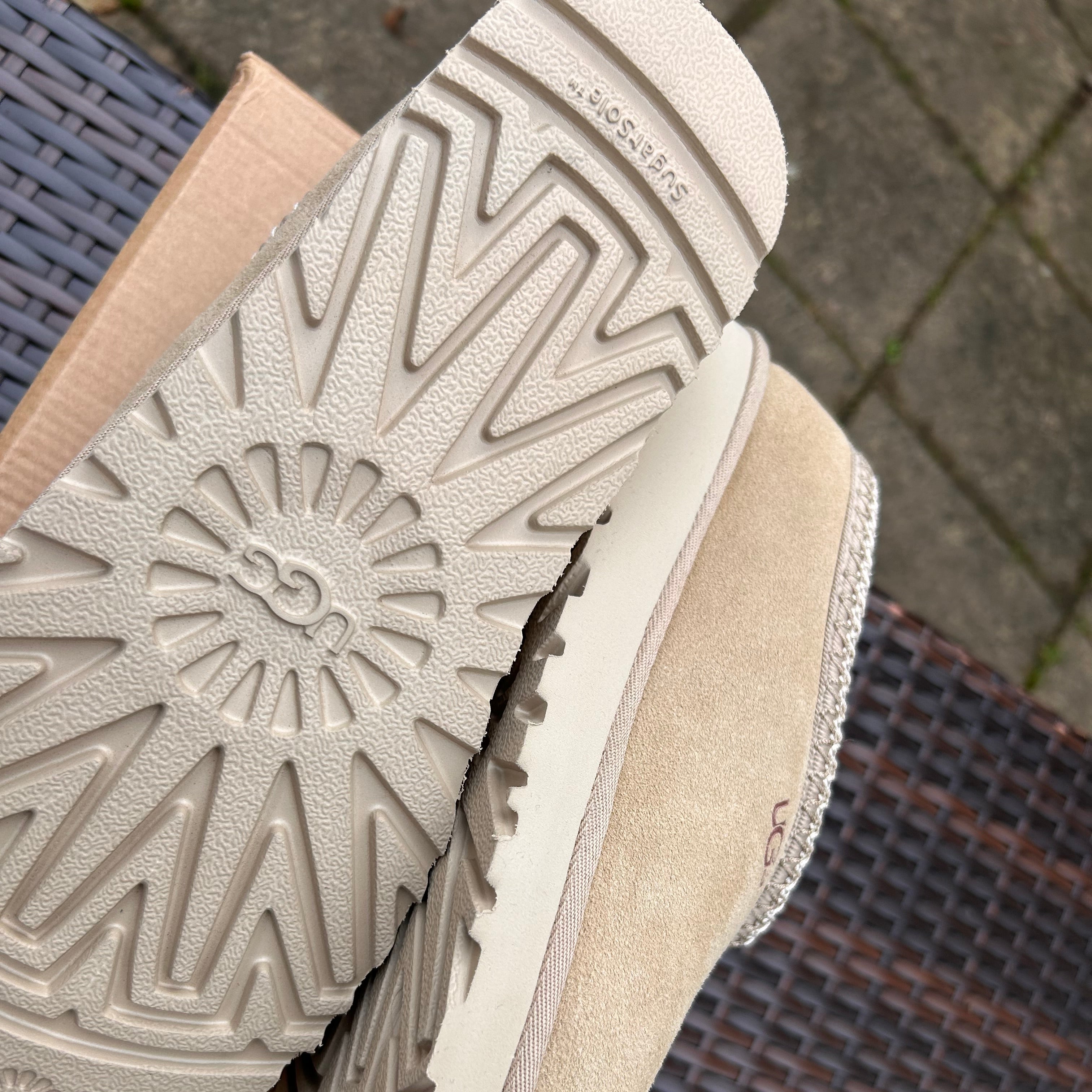 Ugg Men's 'Beige' Tasman Slippers