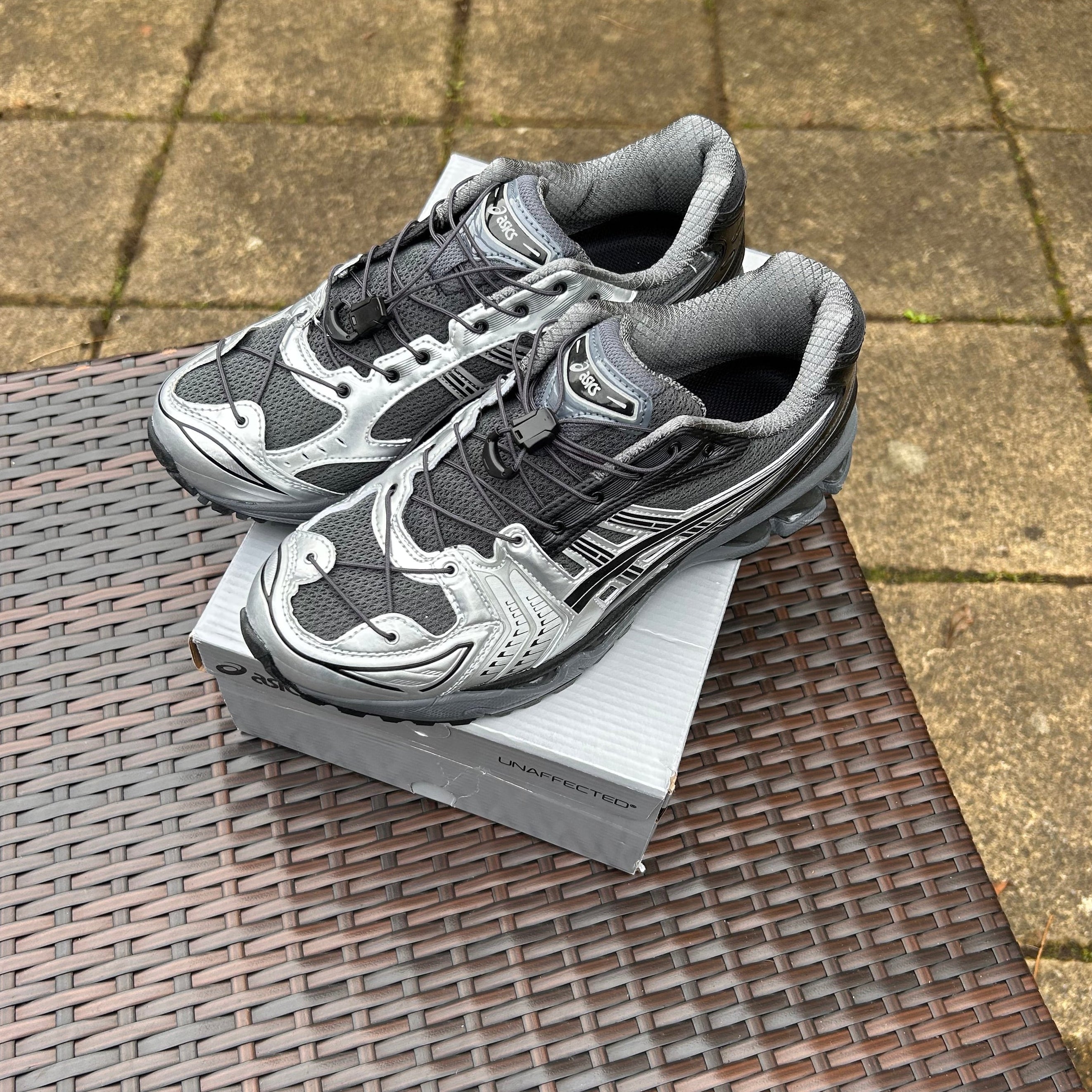 ASICS Gel Kayano 14 Unaffected Black Silver