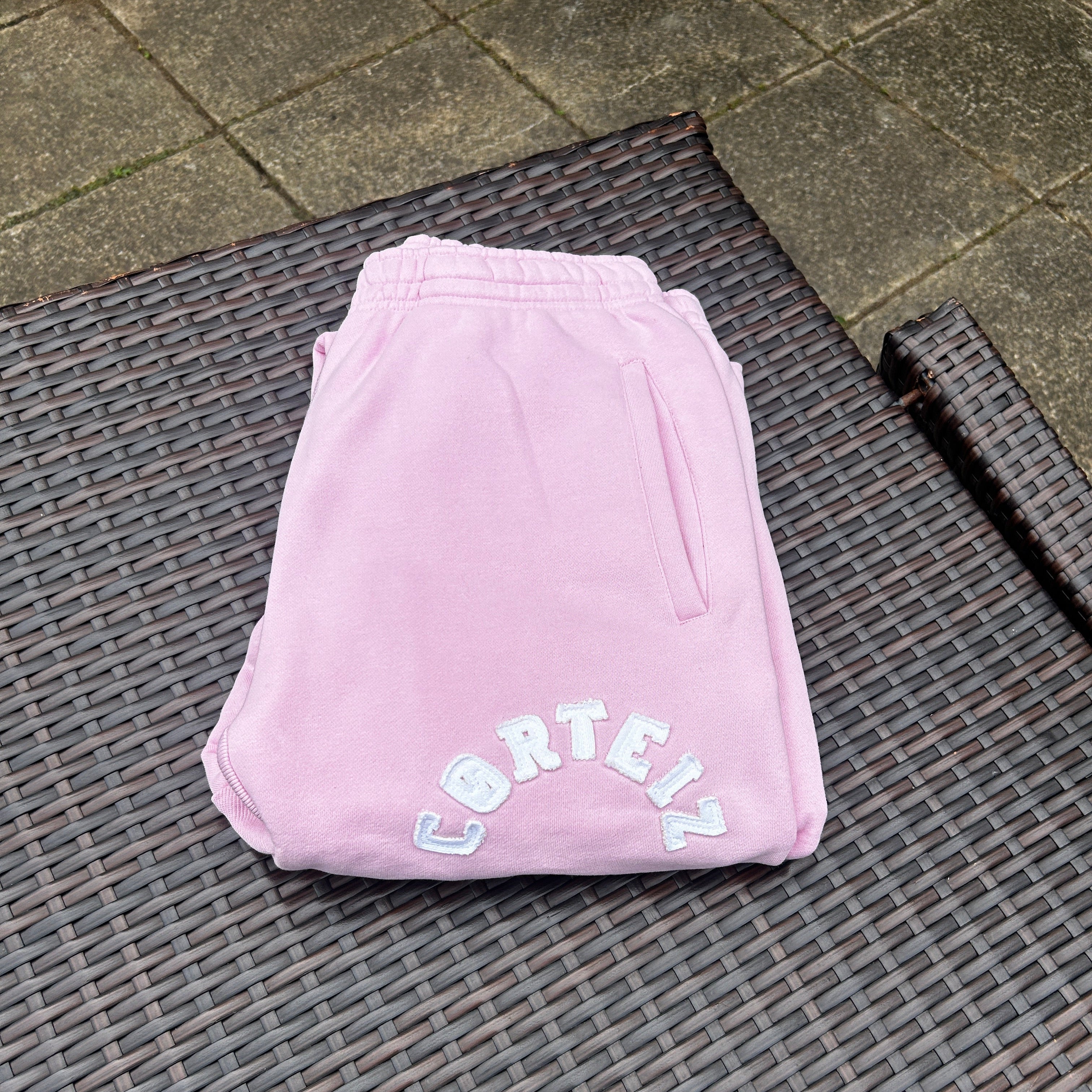 Corteiz Pink "Colly Arch" Tracksuit