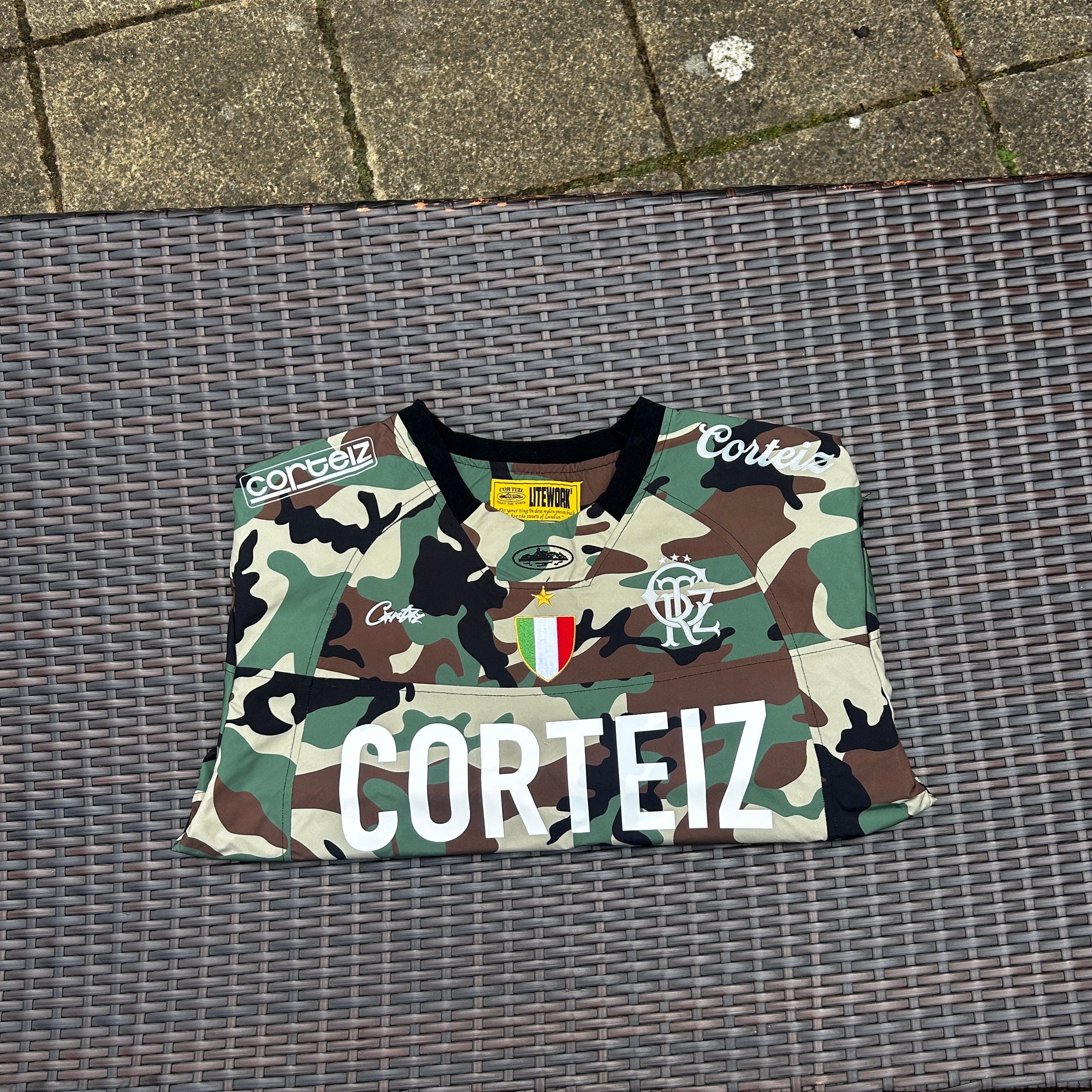 Corteiz Camo "Sponsors" Training Pullover