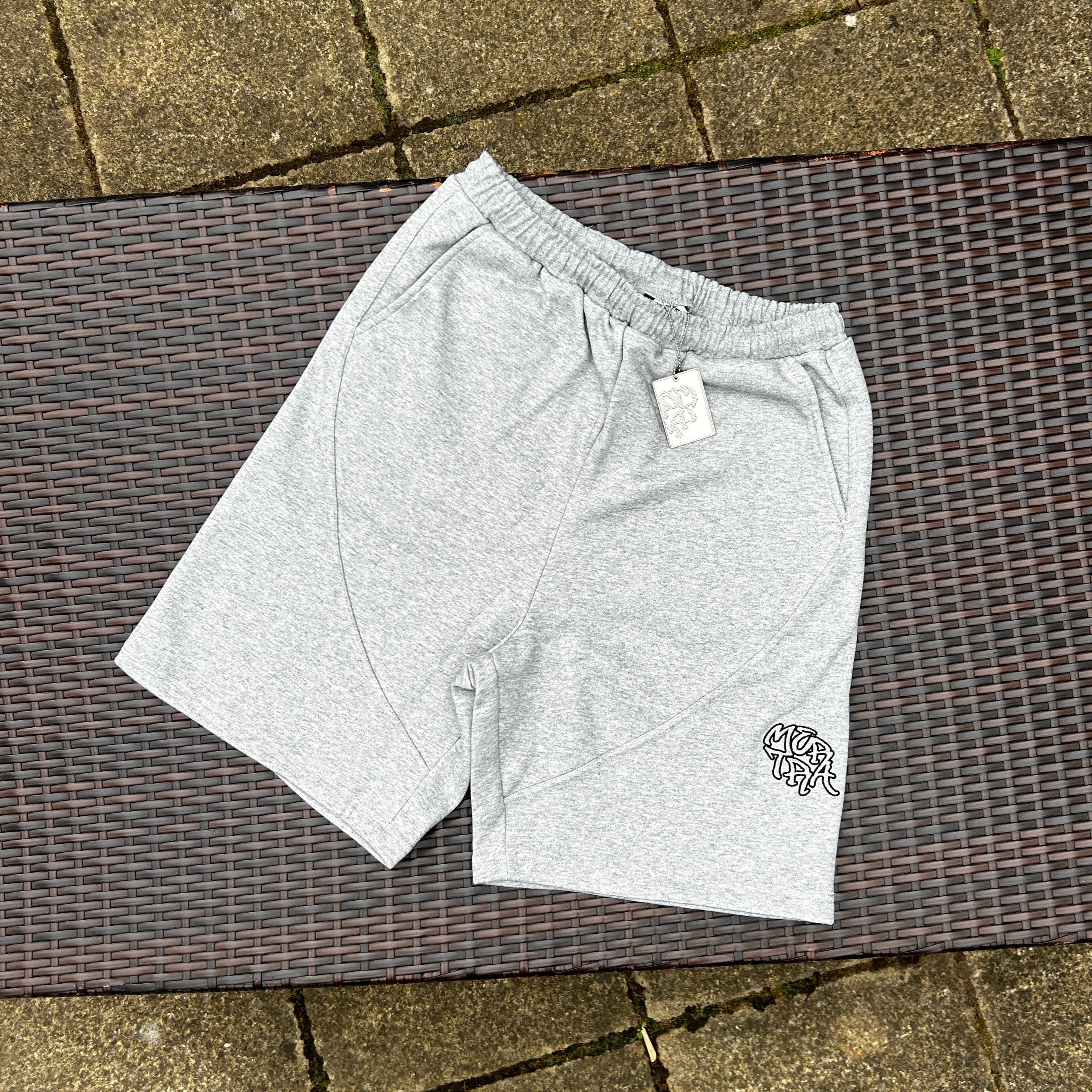 Mertra Grey Bigstep Shorts