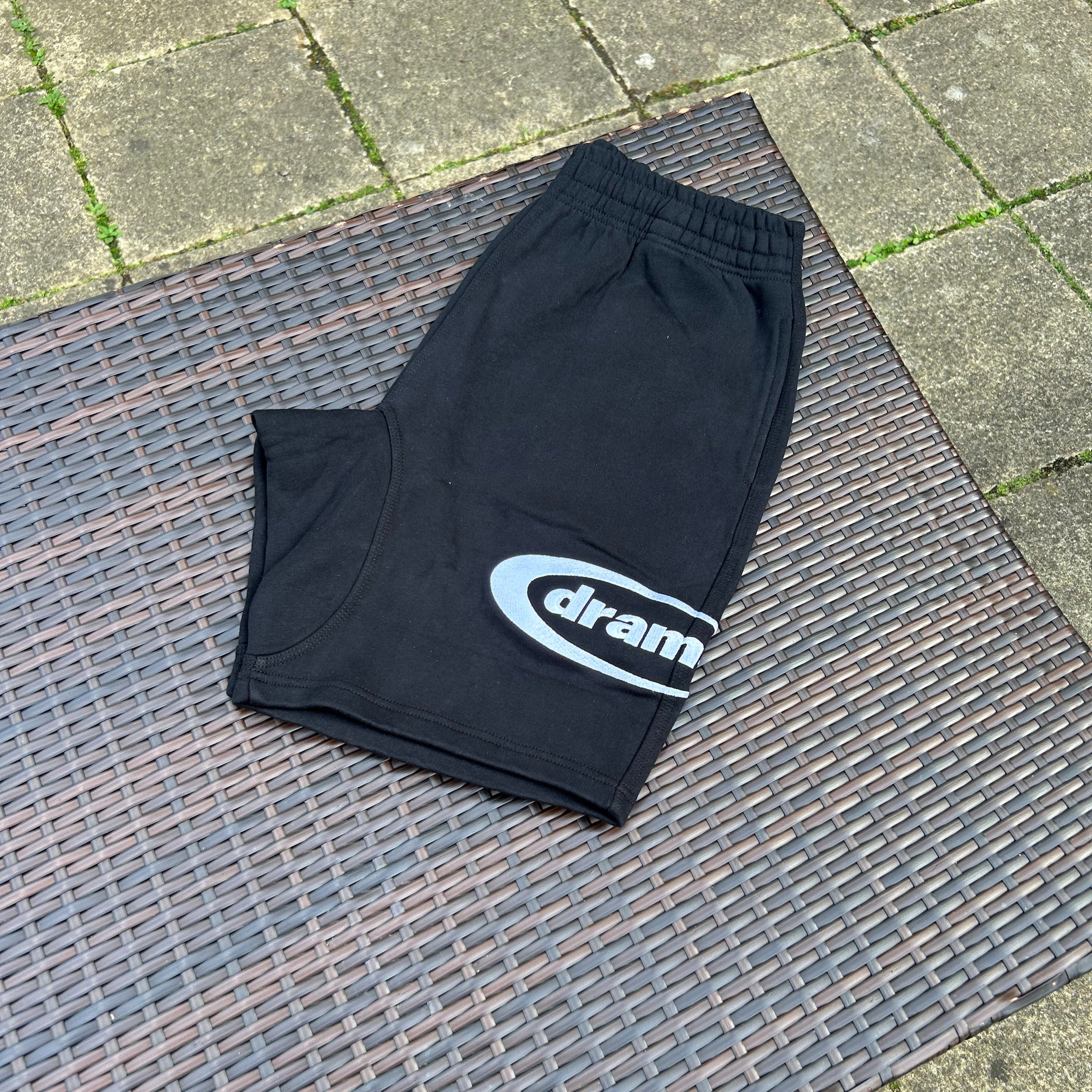 Drama Call Black/White Shorts Set