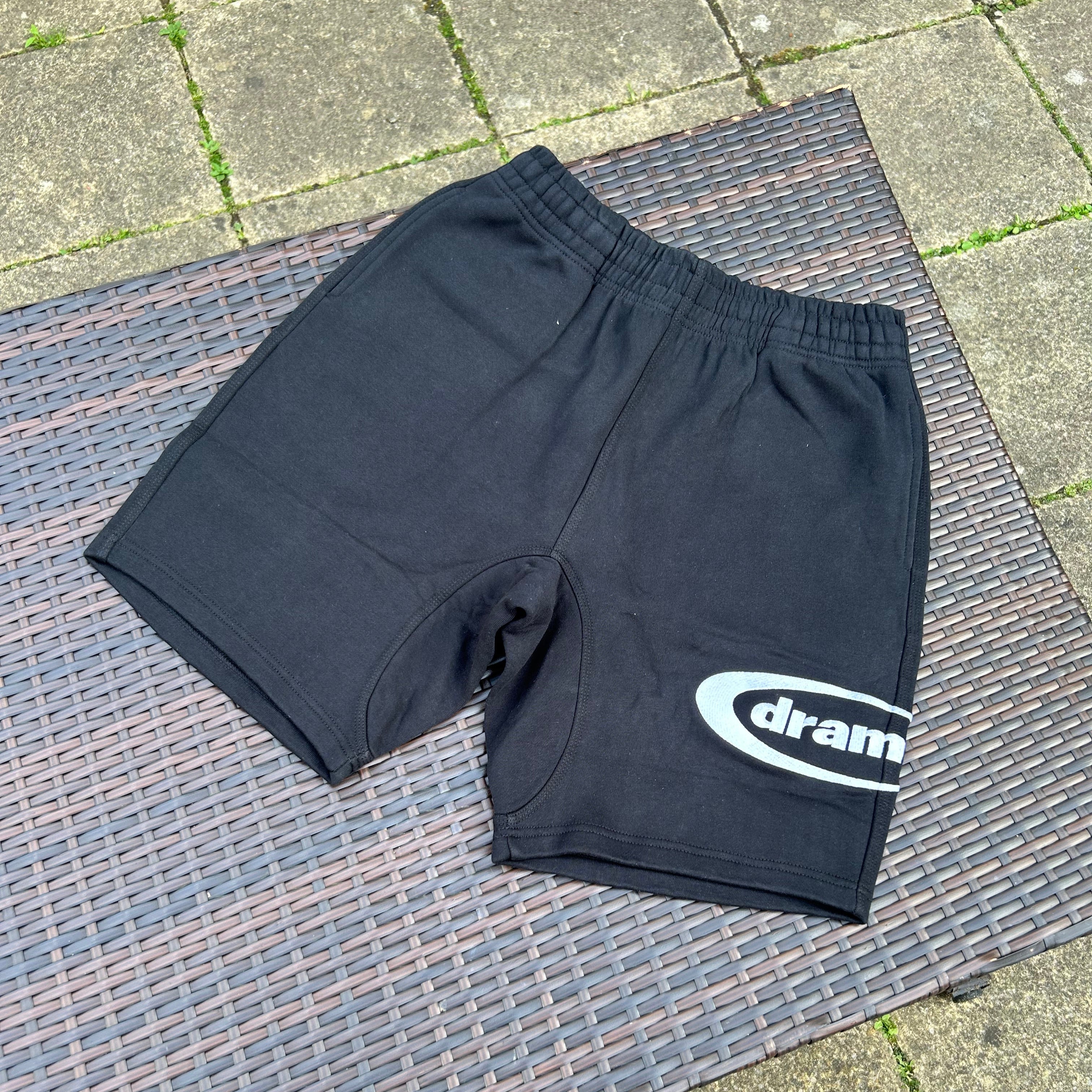 Drama Call Black/White Shorts Set
